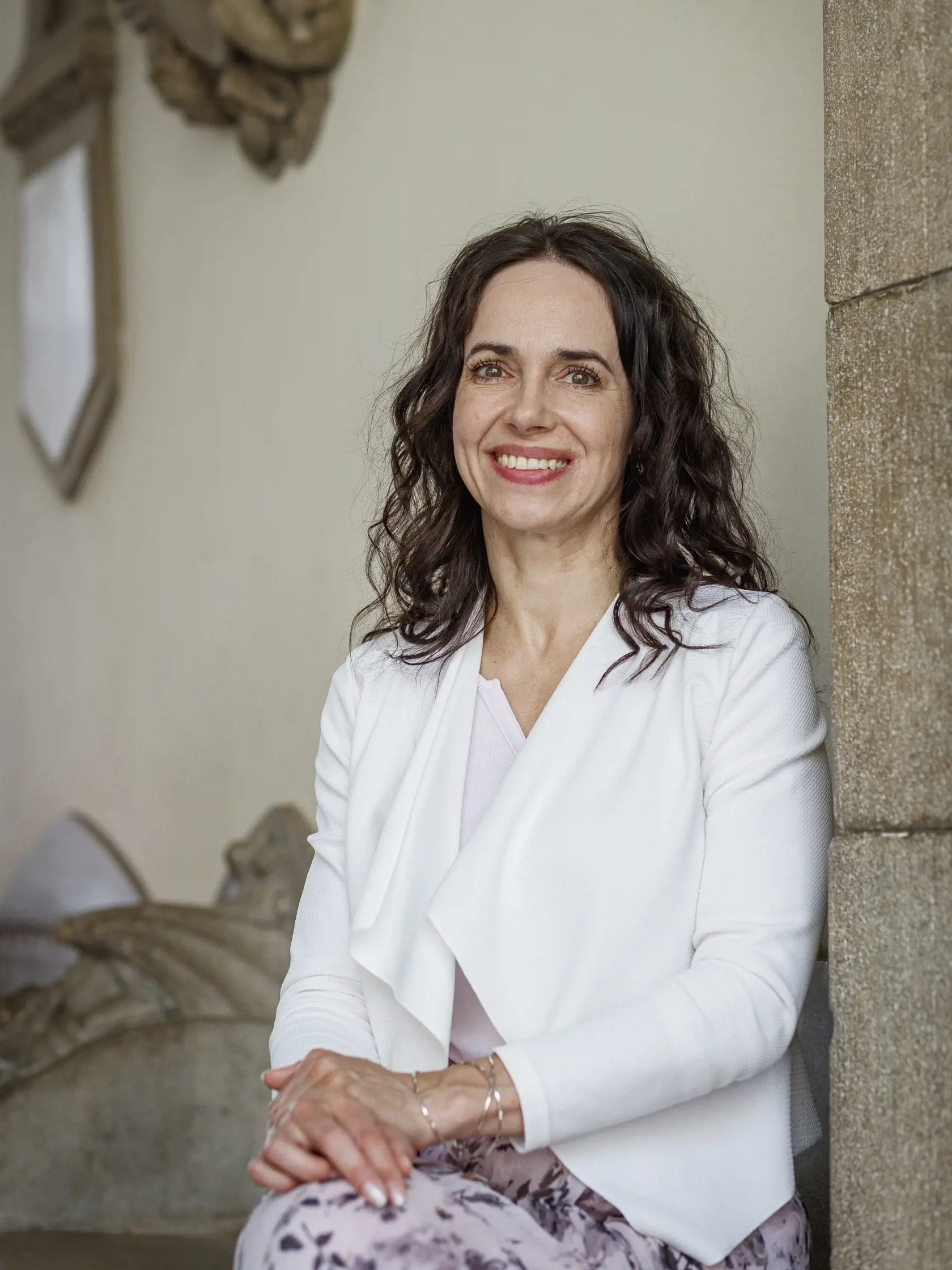Na snímke Miriam Lexmann, slovenská politička zvolená za poslankyňu Európskeho parlamentu.