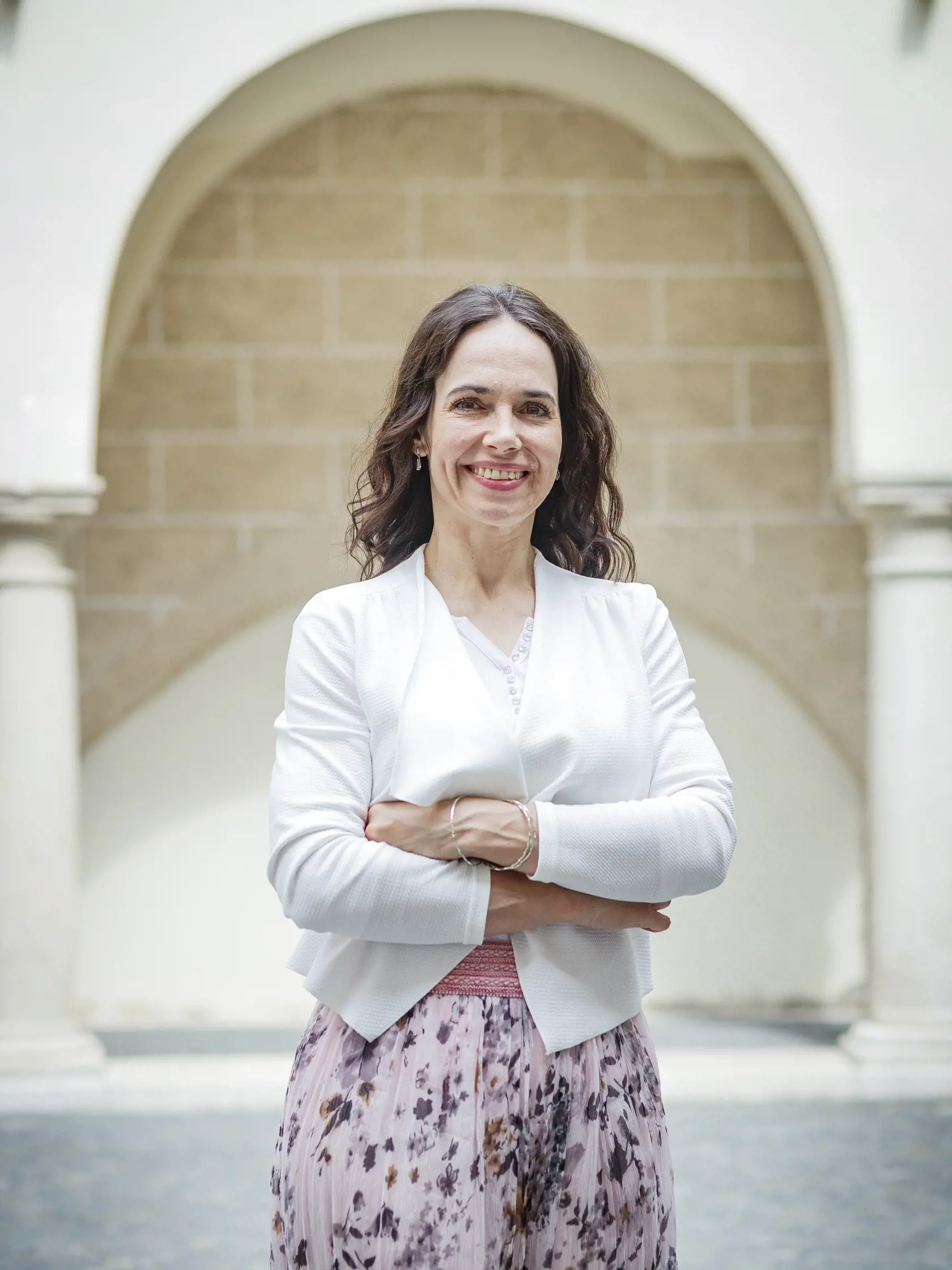 Na snímke Miriam Lexmann, slovenská politička zvolená za poslankyňu Európskeho parlamentu.
