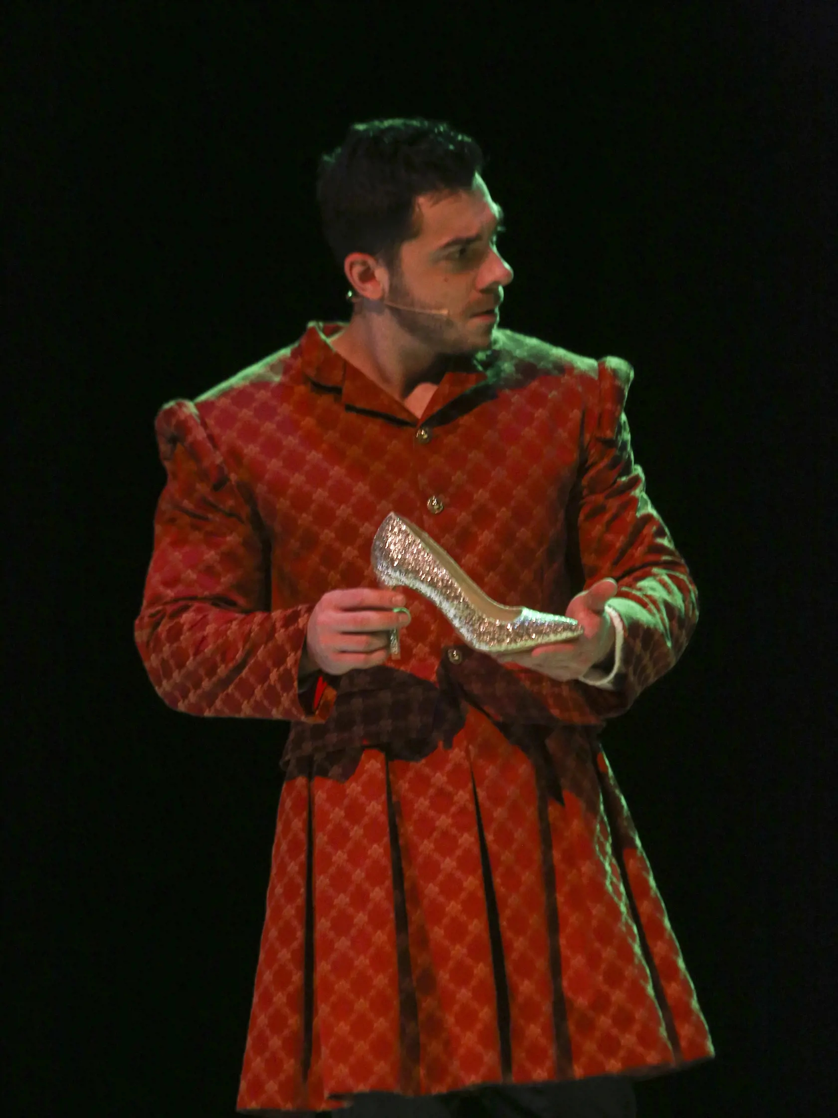 Pavol Plevčík na javisku
