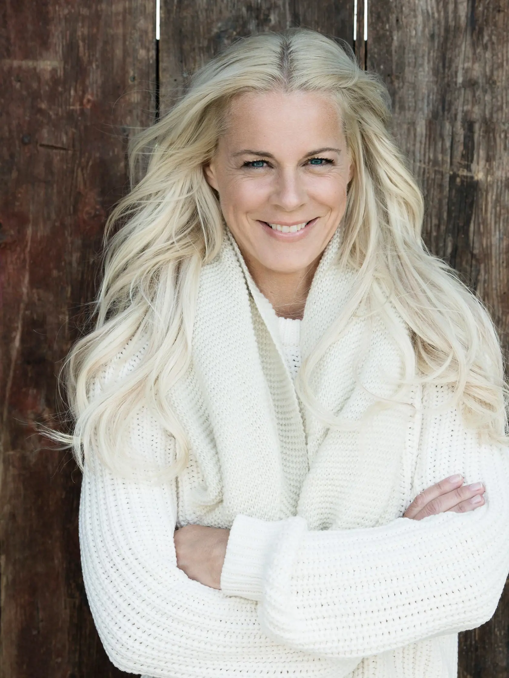Gretina mama Malena Ernman, operná speváčka.
