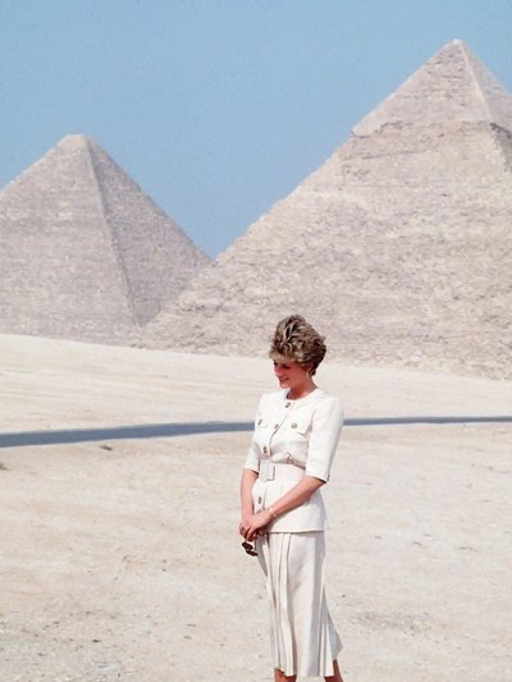 Princezná Diana v Egypte