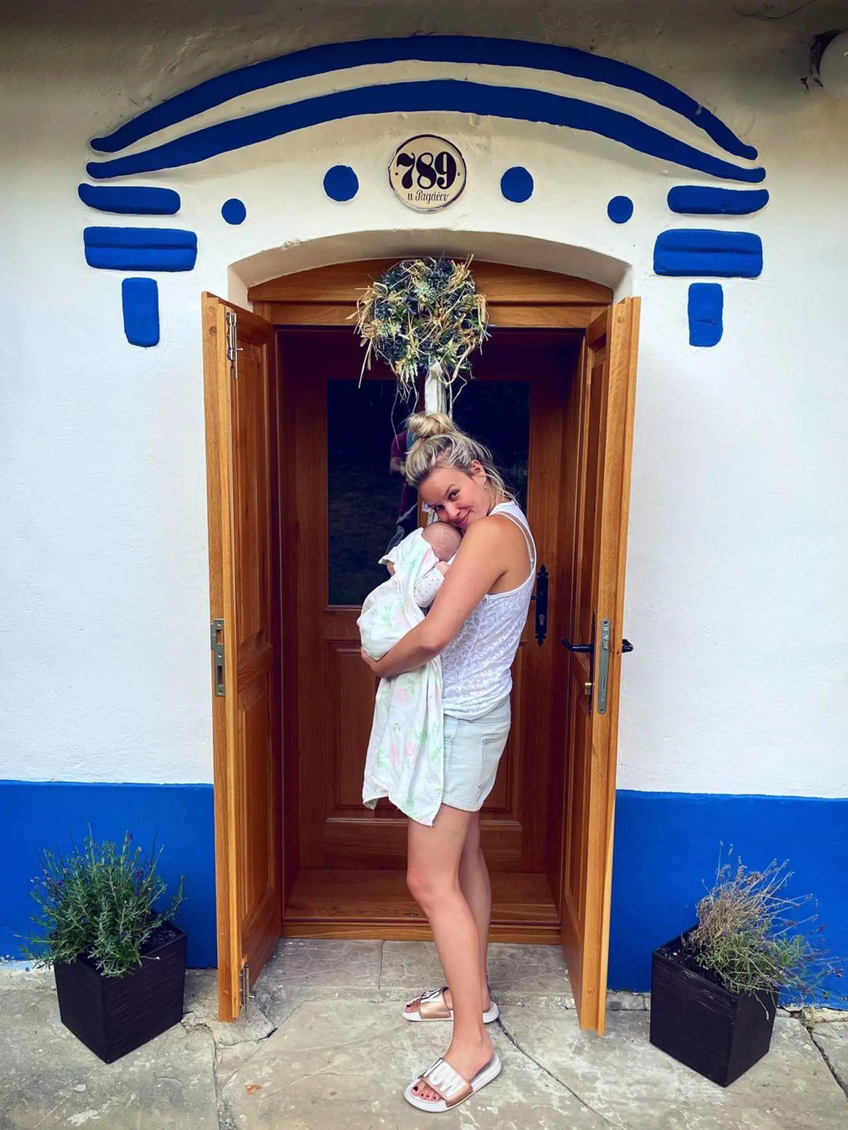 Patricie Pagáčová s dcérkou Bibi