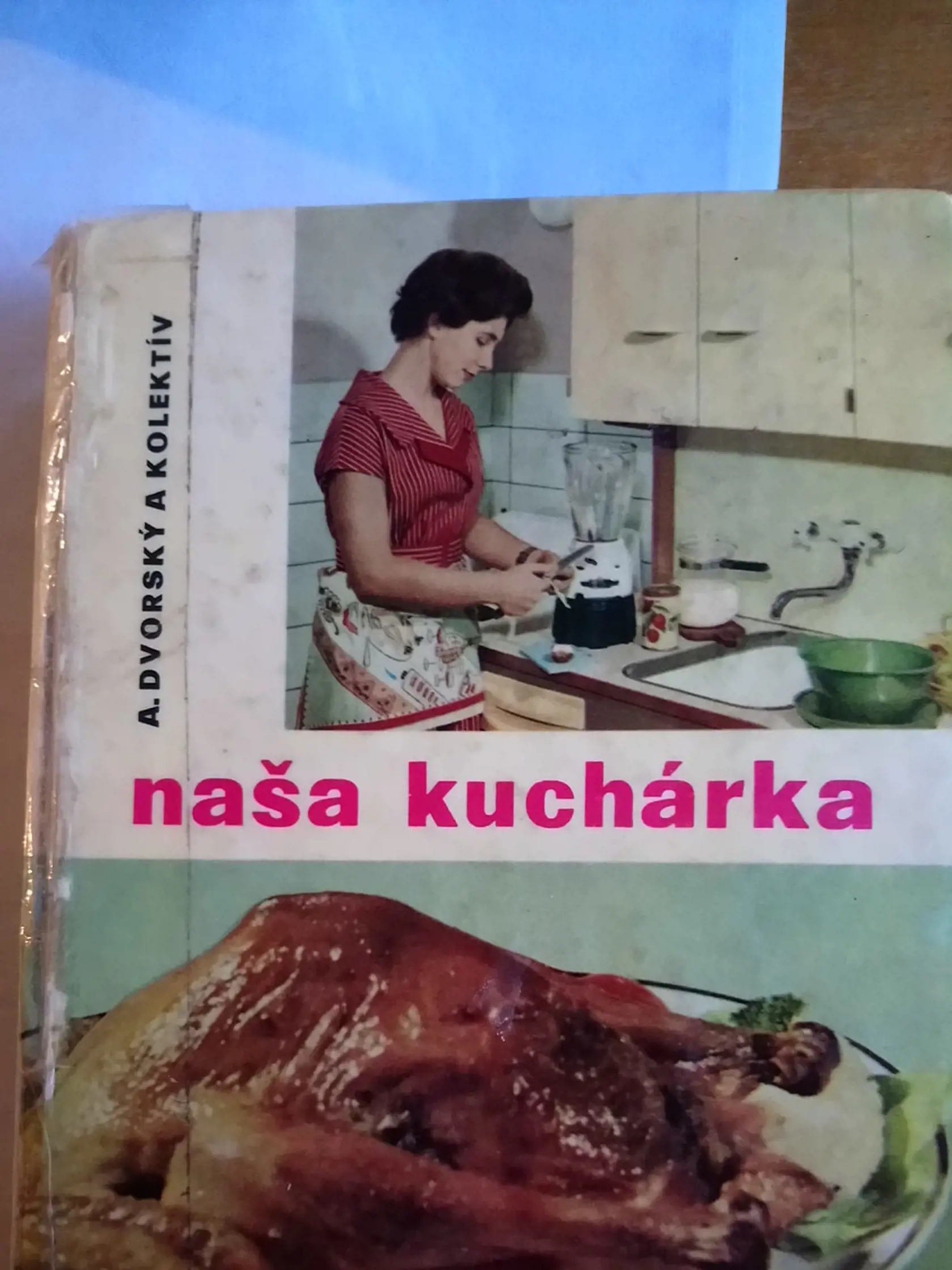 Monikina mama mala aj takúto kuchárku, ktorú má dodnes ako spomienku na ňu. Ale sem-tam sa do nej pozrie.