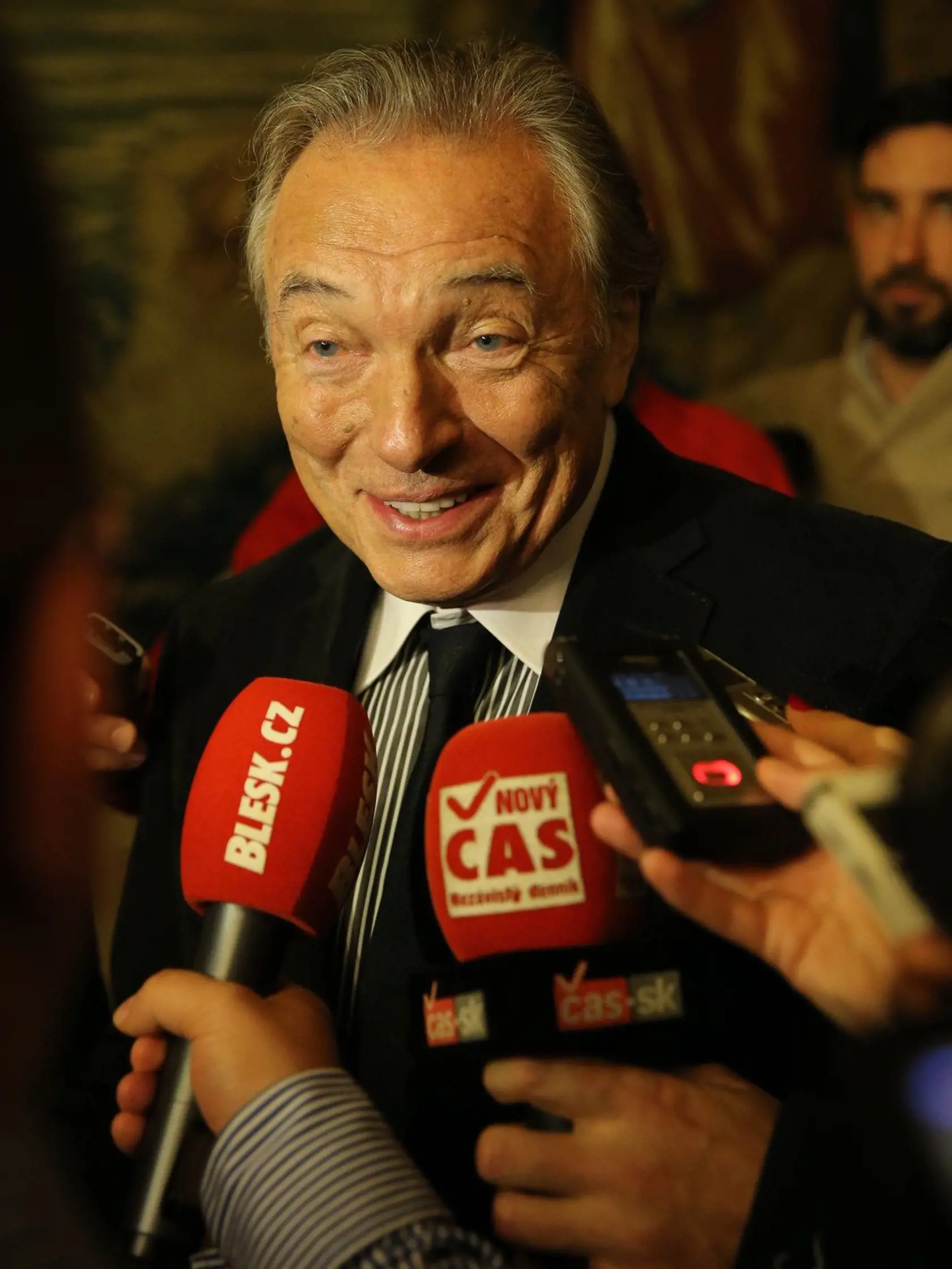 Karel Gott sa čestnému občianstvu potešil.