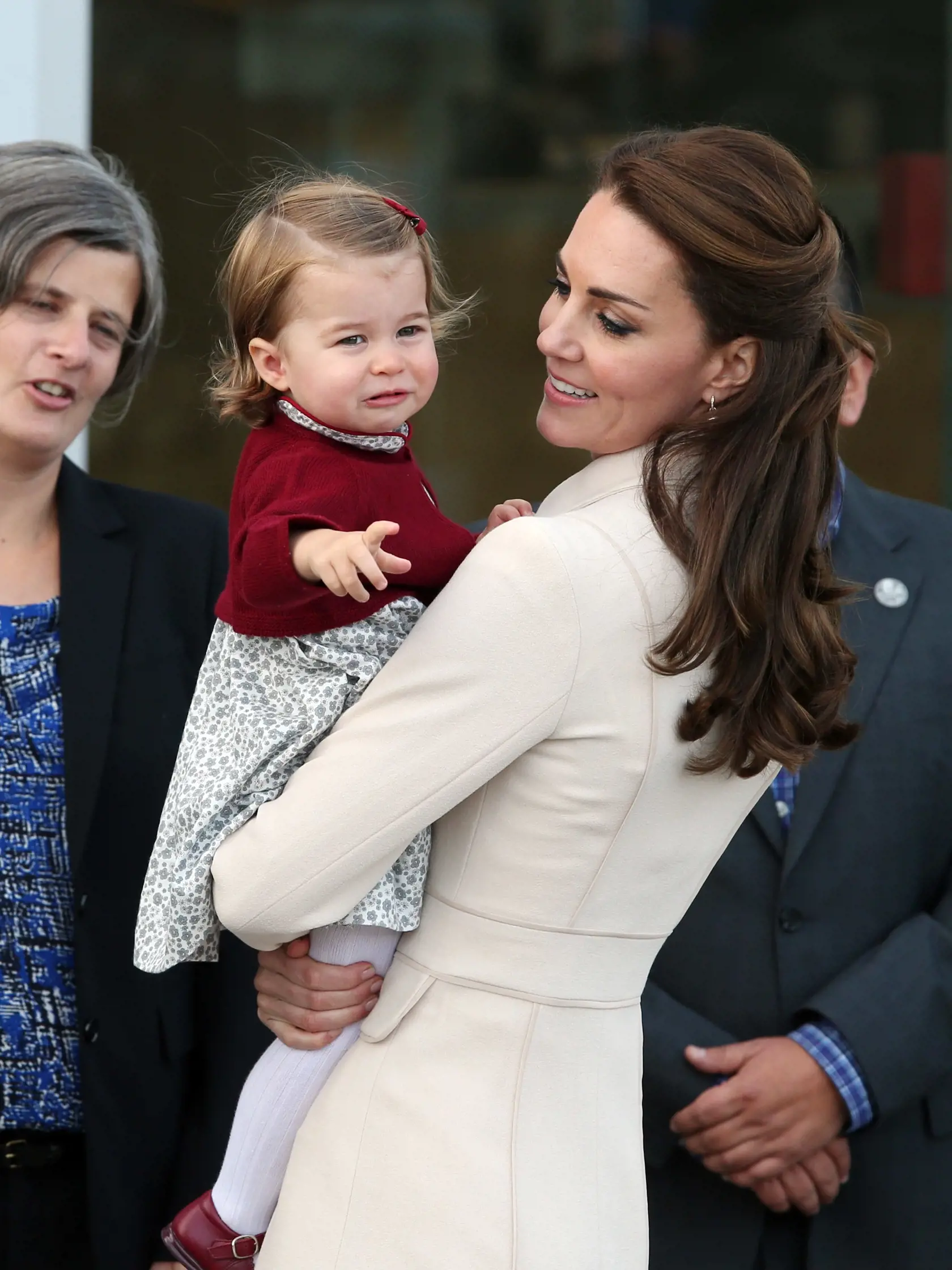 Princezná Charlotte ako dvojročná.