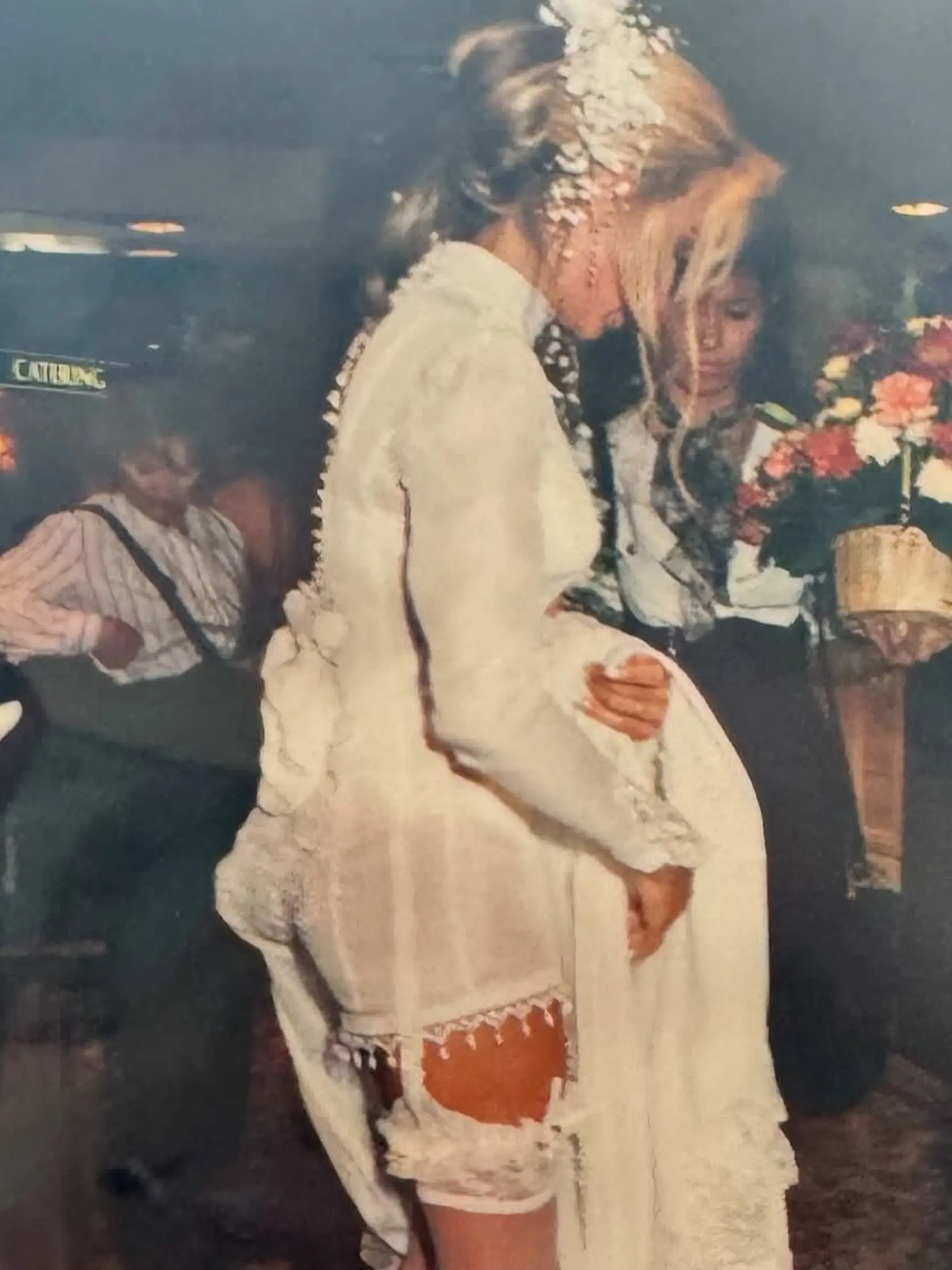 Carmen a Robert Geissovci počas ich svadby v roku 1994.