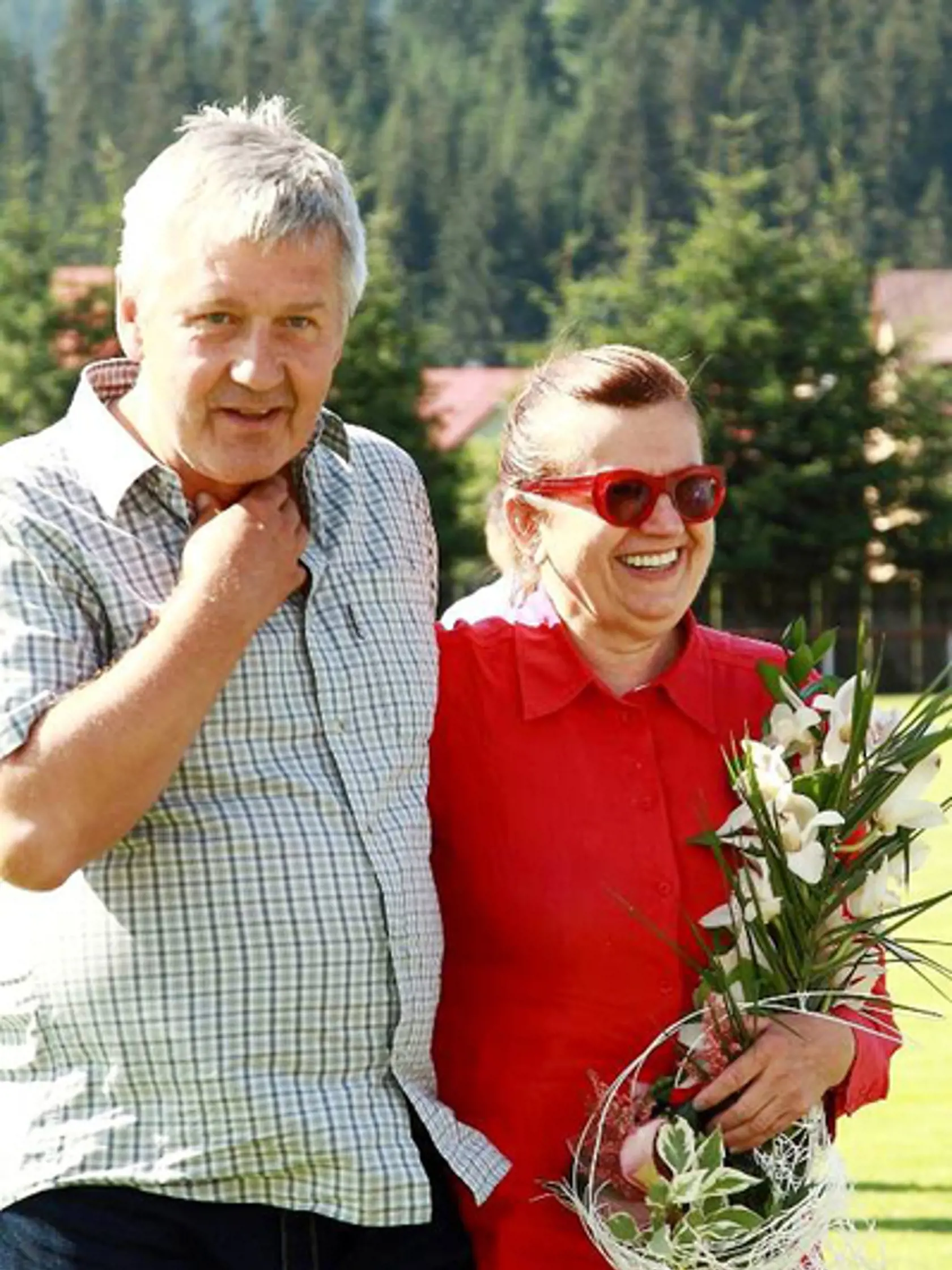 Ján Kroner so Zuzanou Kronerovou.