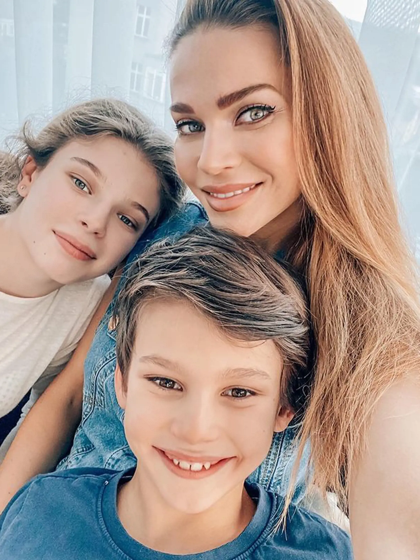 Andrea Verešová s deťmi
