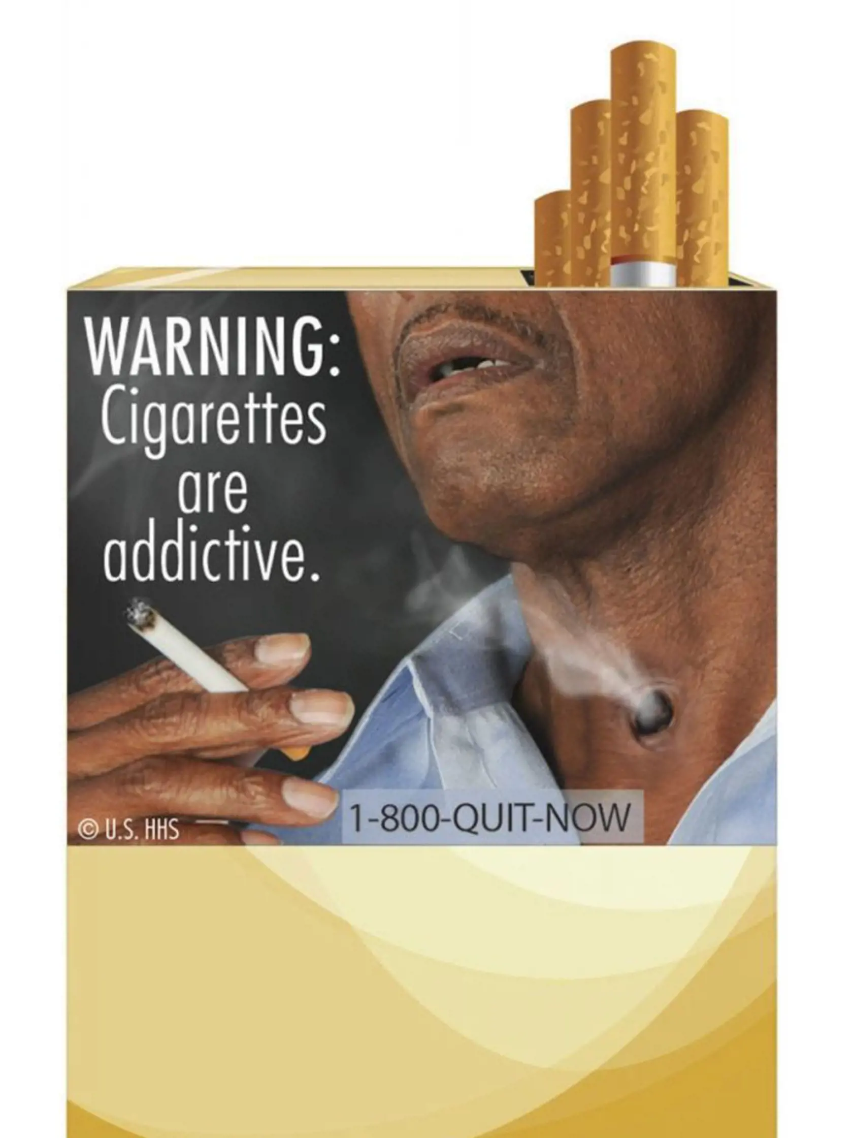 Cigarety sú návykové.