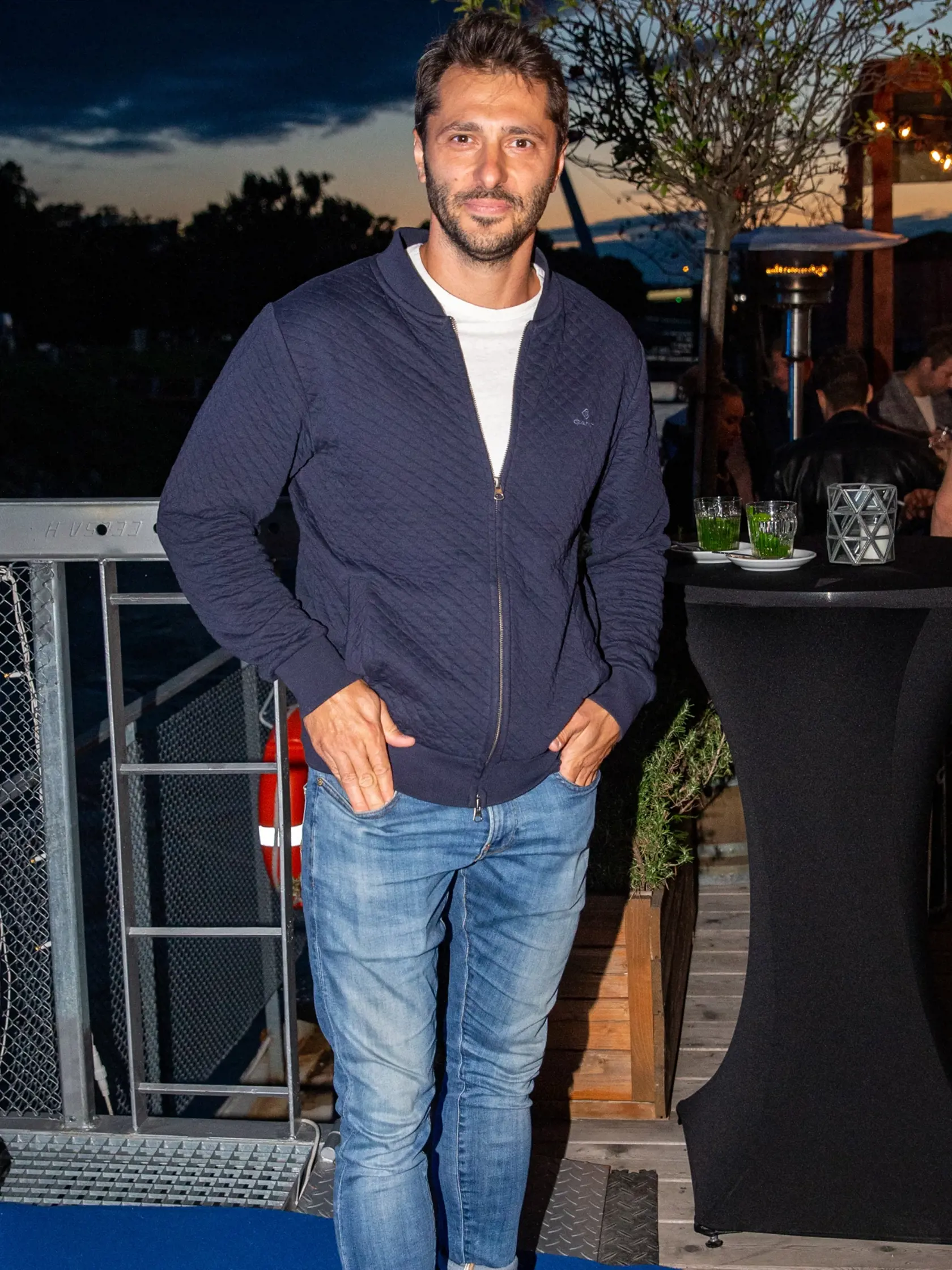 25. “ MEDIA PARTY ”  TV Markíza  sa uskutočnila na lodi Sundeck na Tyšrovom Nábreží v Bratislave. Na snímke je Braňo Deák. 