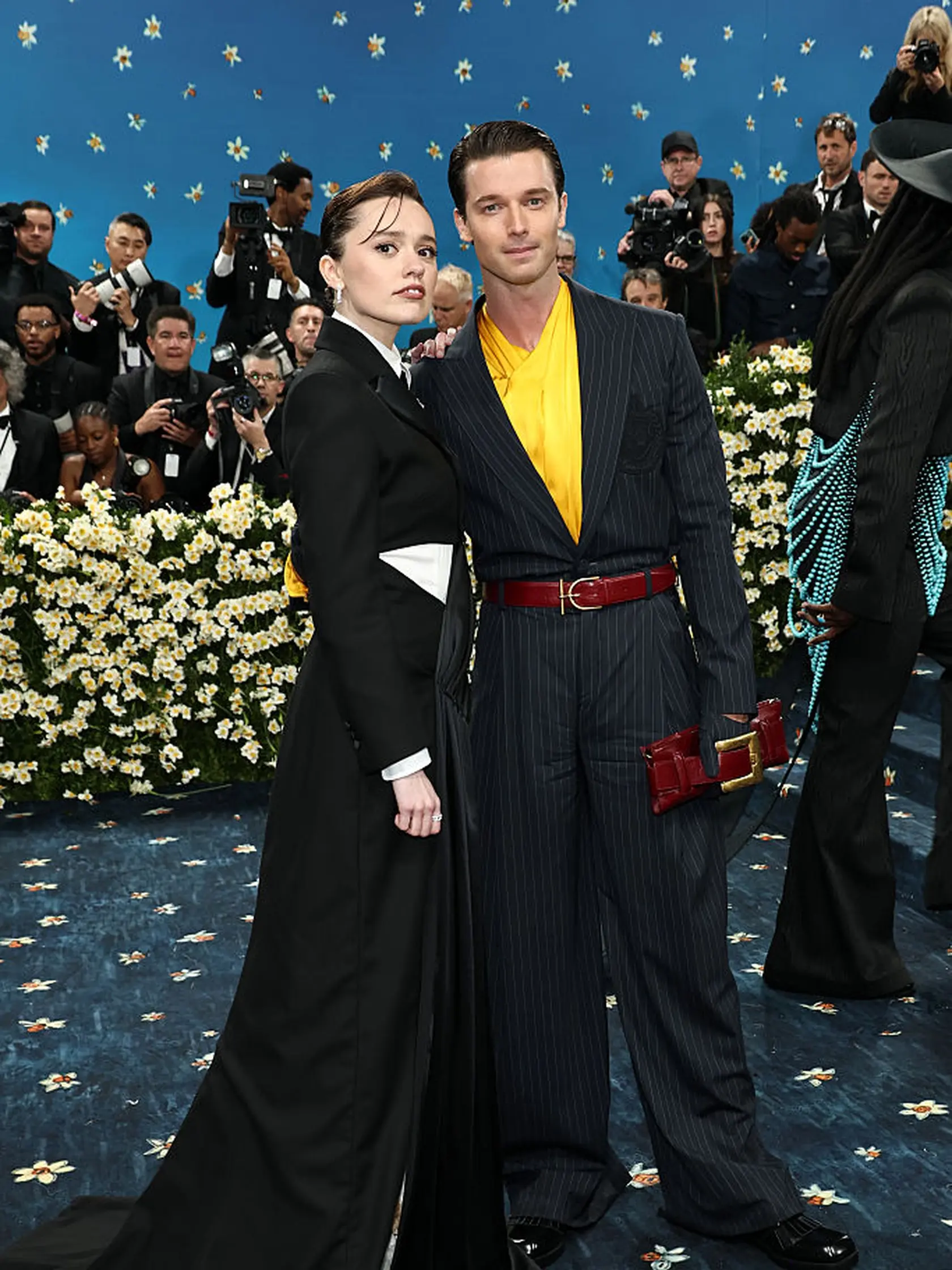 Herci Aimee Lou Wood and Patrick Schwarzenegger.