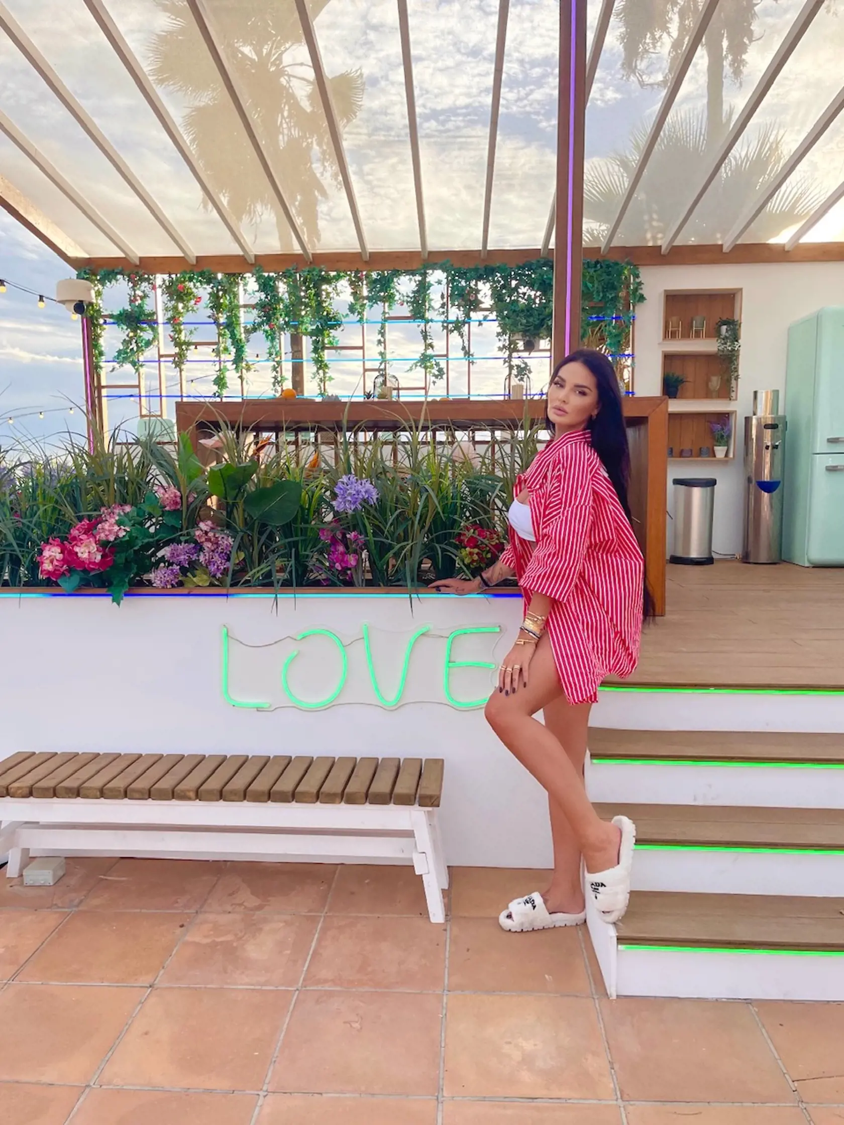 Zuzana Plačková vo vile Love Island.