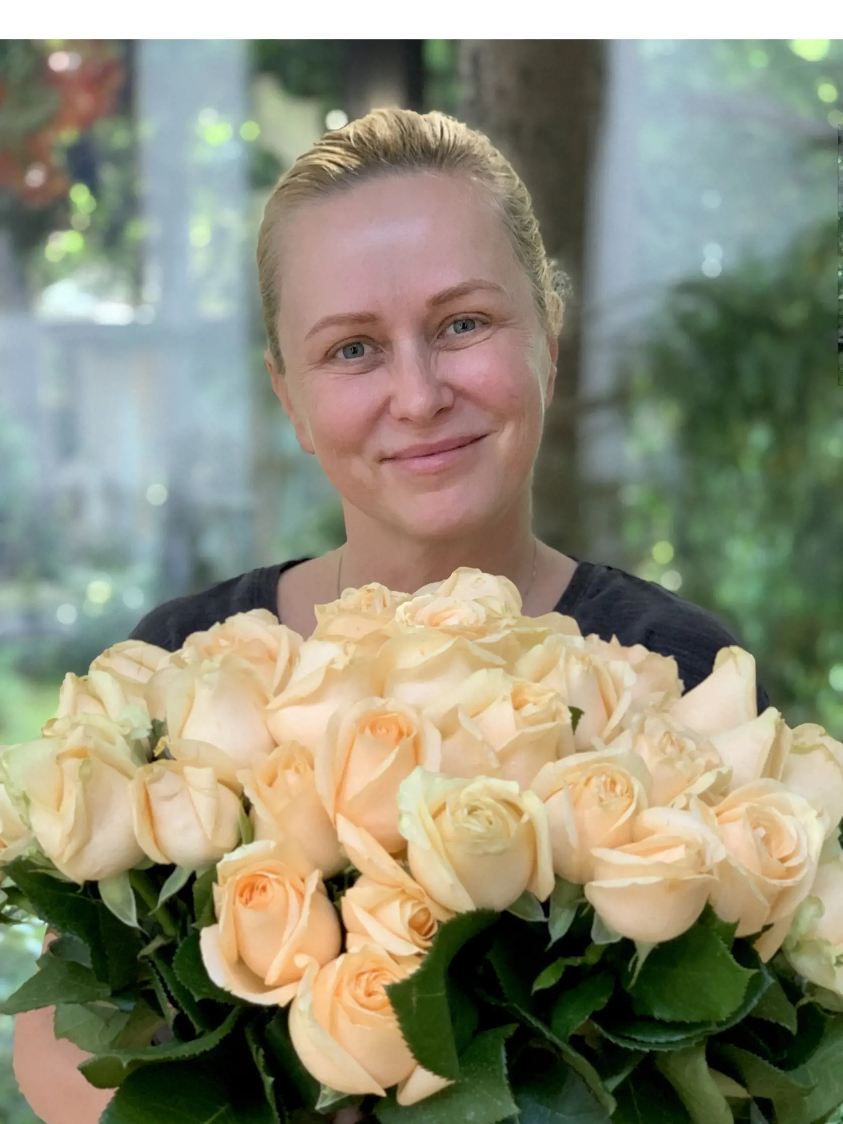 NARODENINY BEZ DCÉRY Ivana rozbieha v Bruseli biznis, mame poslala 
 kyticu kuriérom.