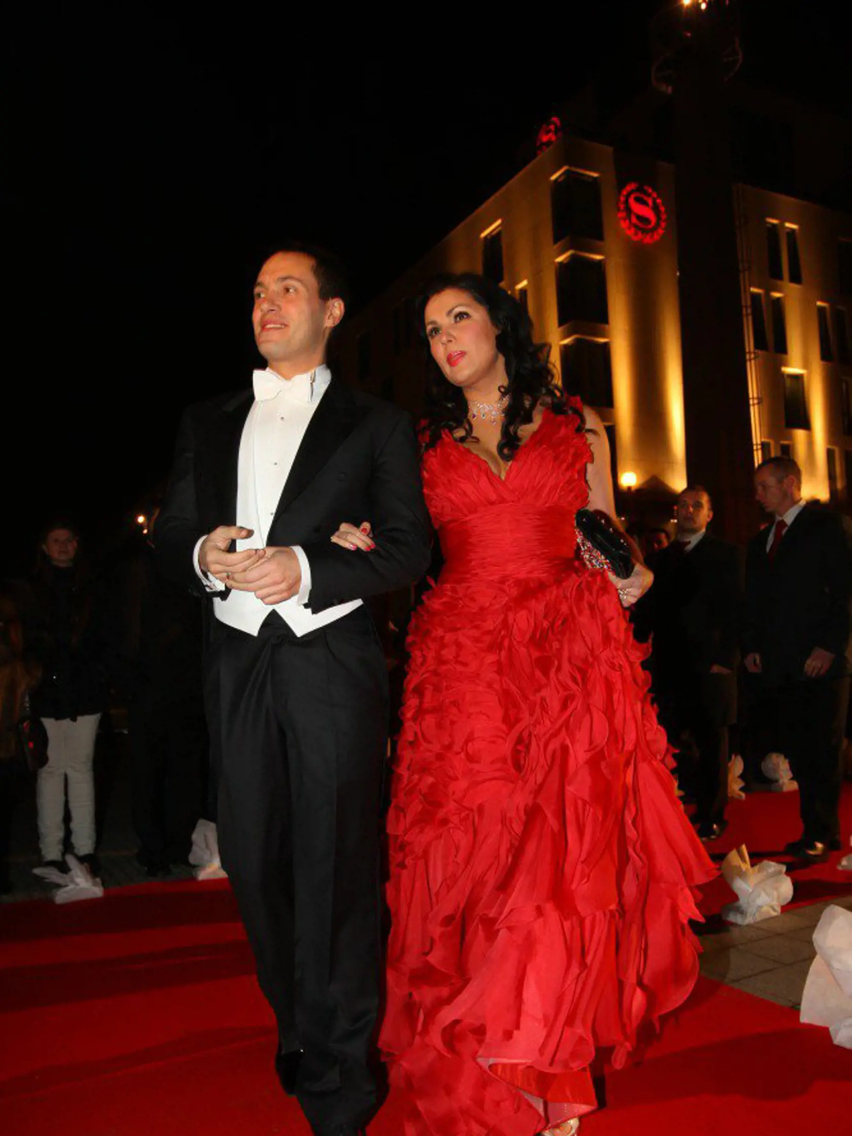 Hlavnou hviezdou večera bola Anna Netrebko.