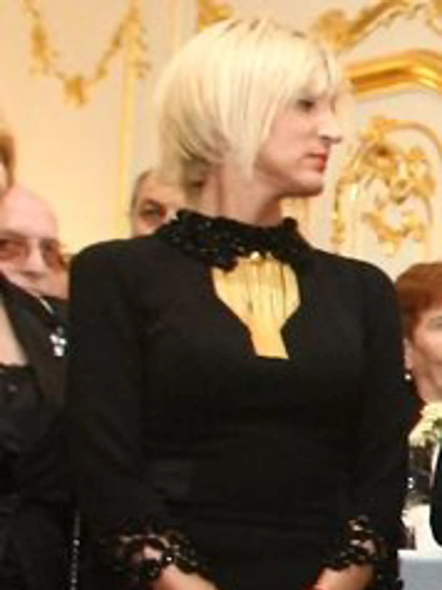 Renáta Zmajkovičová na slávnostnej recepcii.