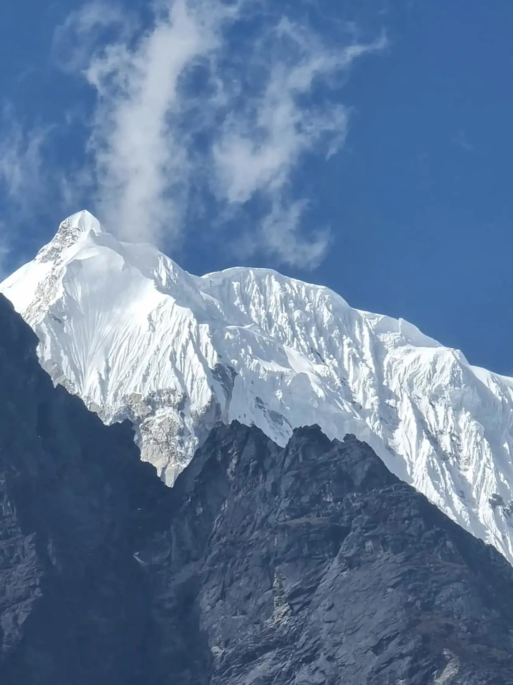 Jeho telo ostalo v ľadovej diere pod Langtang Lirungom v Nepále. 