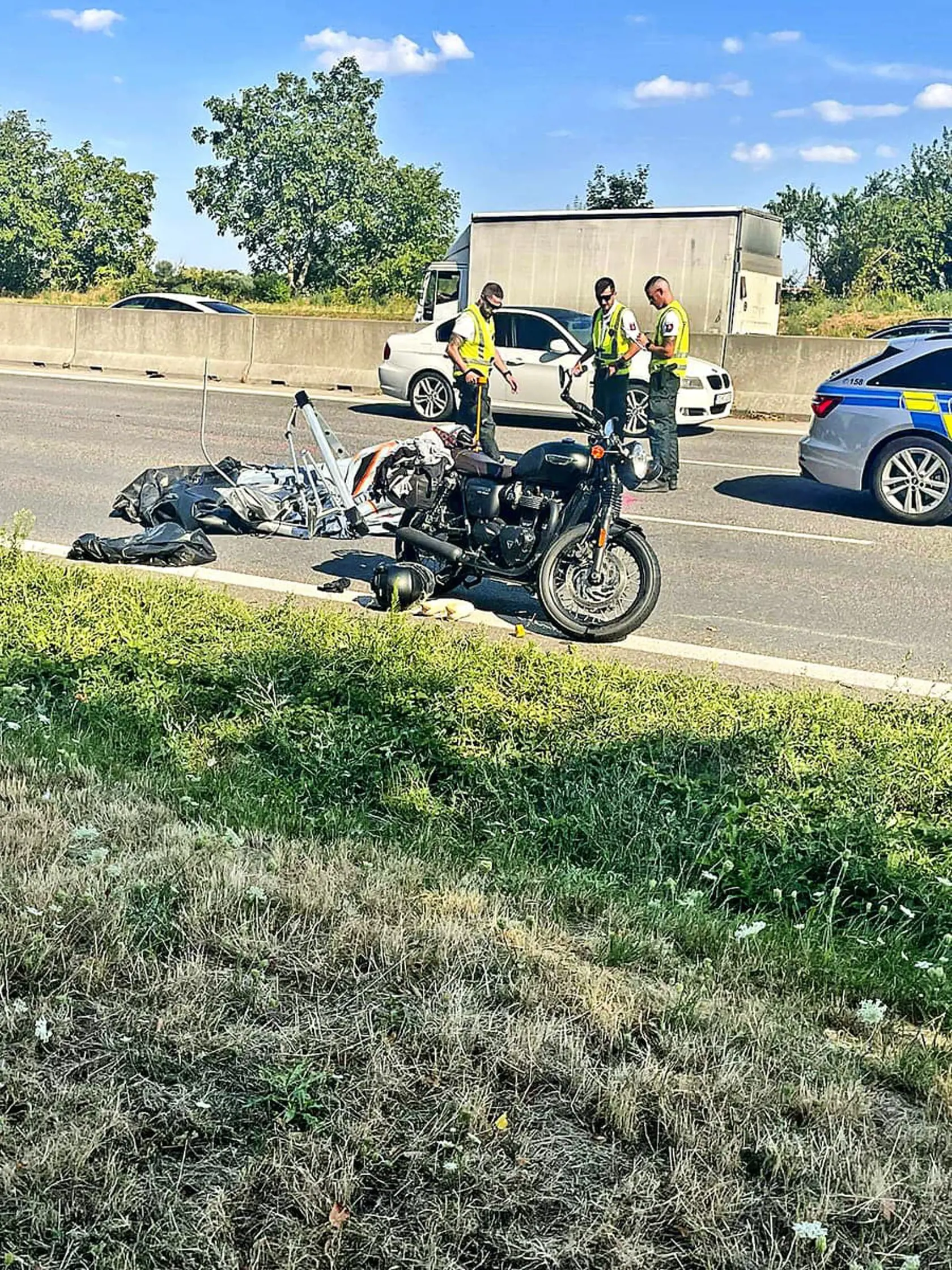 Motokár utŕžil nielen otras mozgu, ale aj početné zlomeniny.