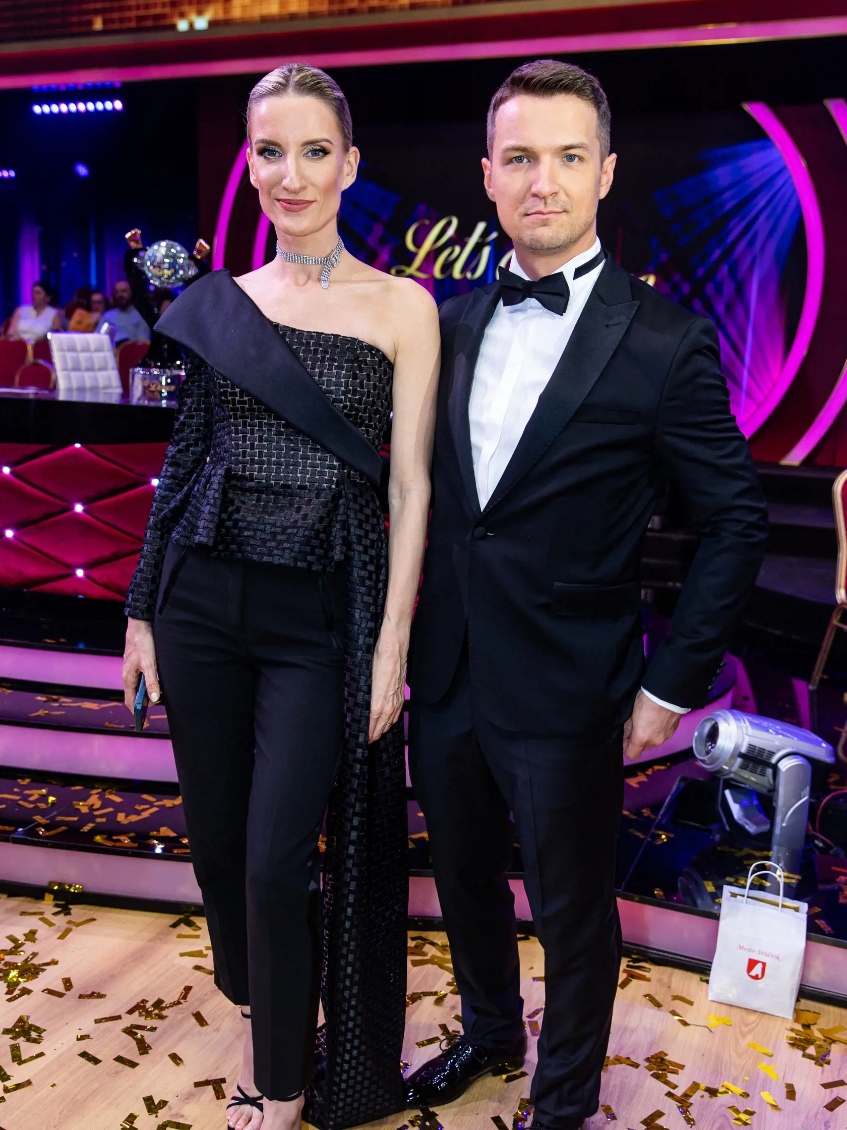 Finále tanečnej súťaže "Let's Dance 2023" v Bratislave. 
