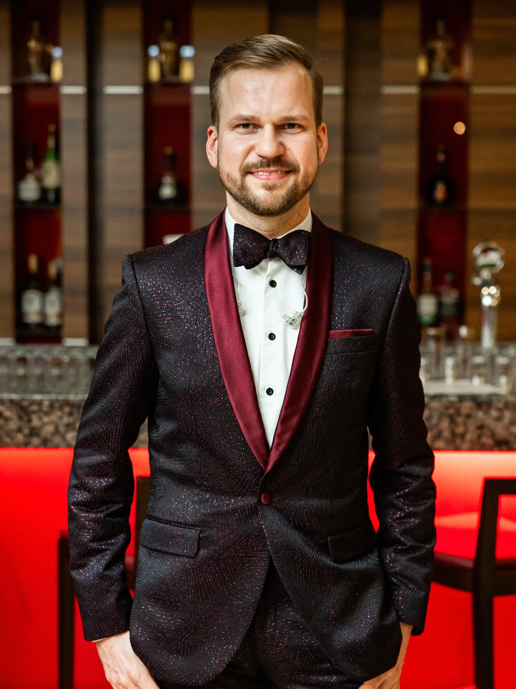 2. ročník univerzitného plesu v Trnave. Na snímke Martin Chodúr. 