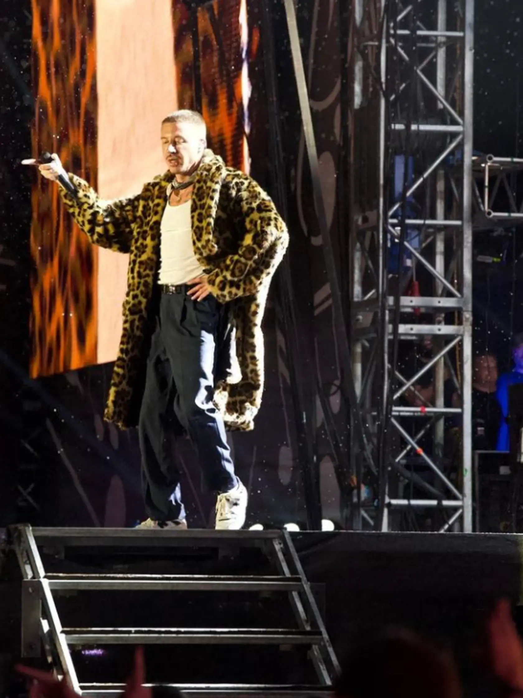 Macklemora ani jeho fanúšikov dážď nezastavil.