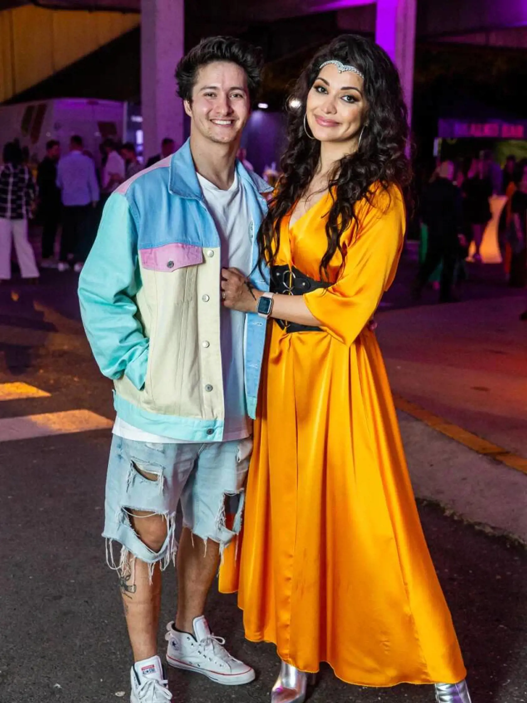 Dáša Mamba Šarkózyová s partnerom Tonym Poruchom