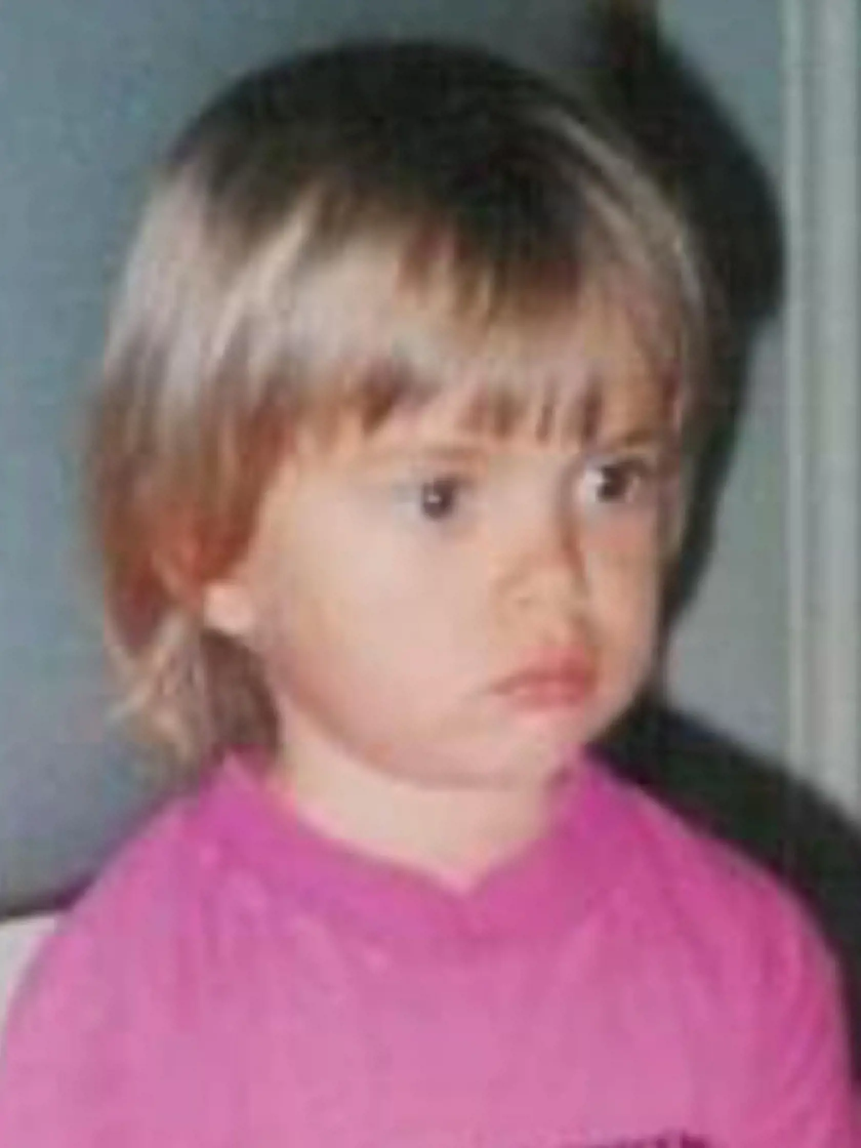 Herečka Kristína Kanátová ako dieťa.