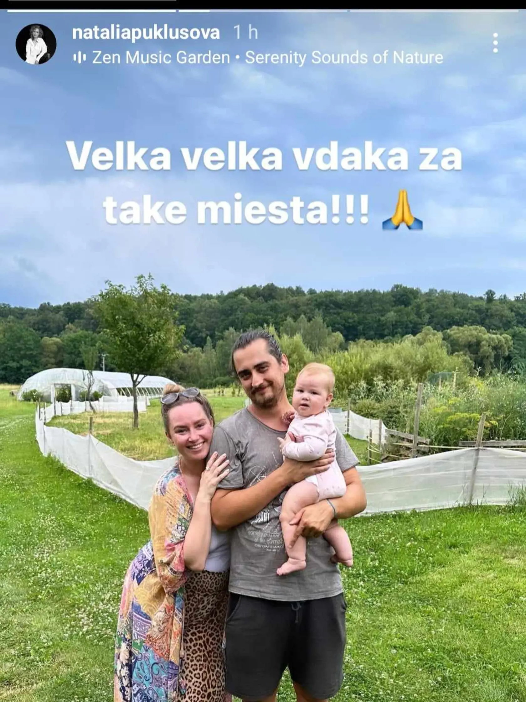 Natália Puklušová ukázala dcérku.