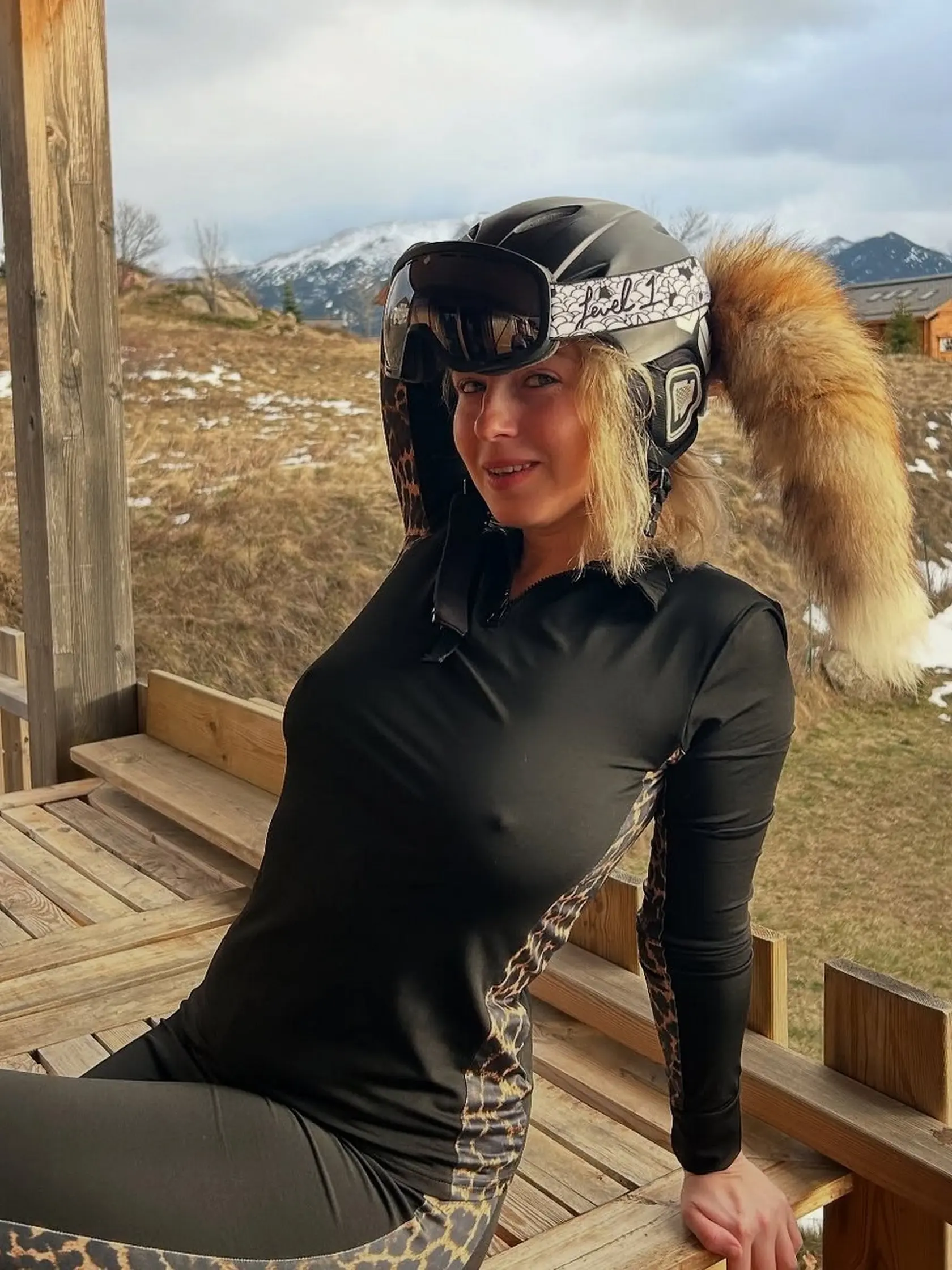 Ruská hokejová moderátorka Uljana Trigubčaková vie, ako si život naplno užívať.