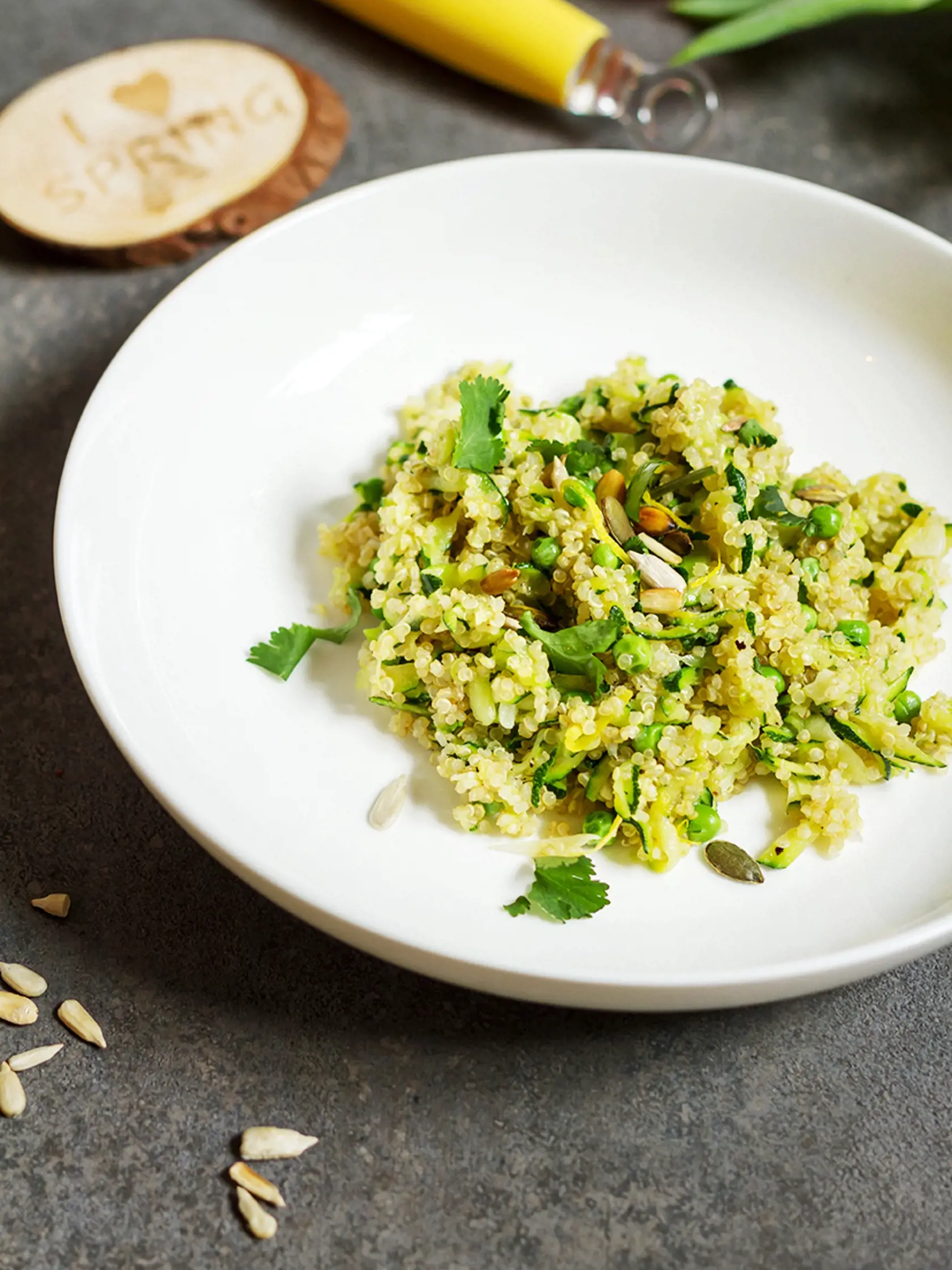Quinoa s cuketou