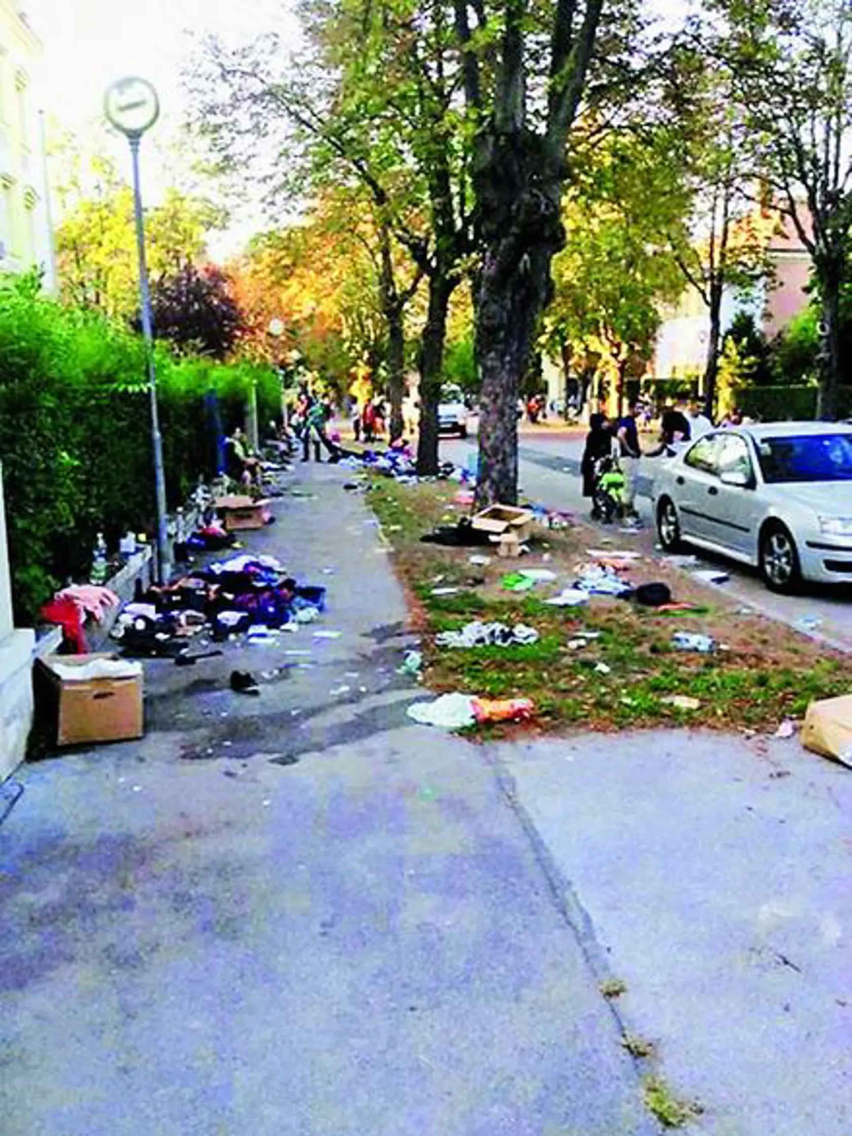 Rozhádzané veci ľudí pobúrili, Wanda však tvrdí, že pomôžu znovu.