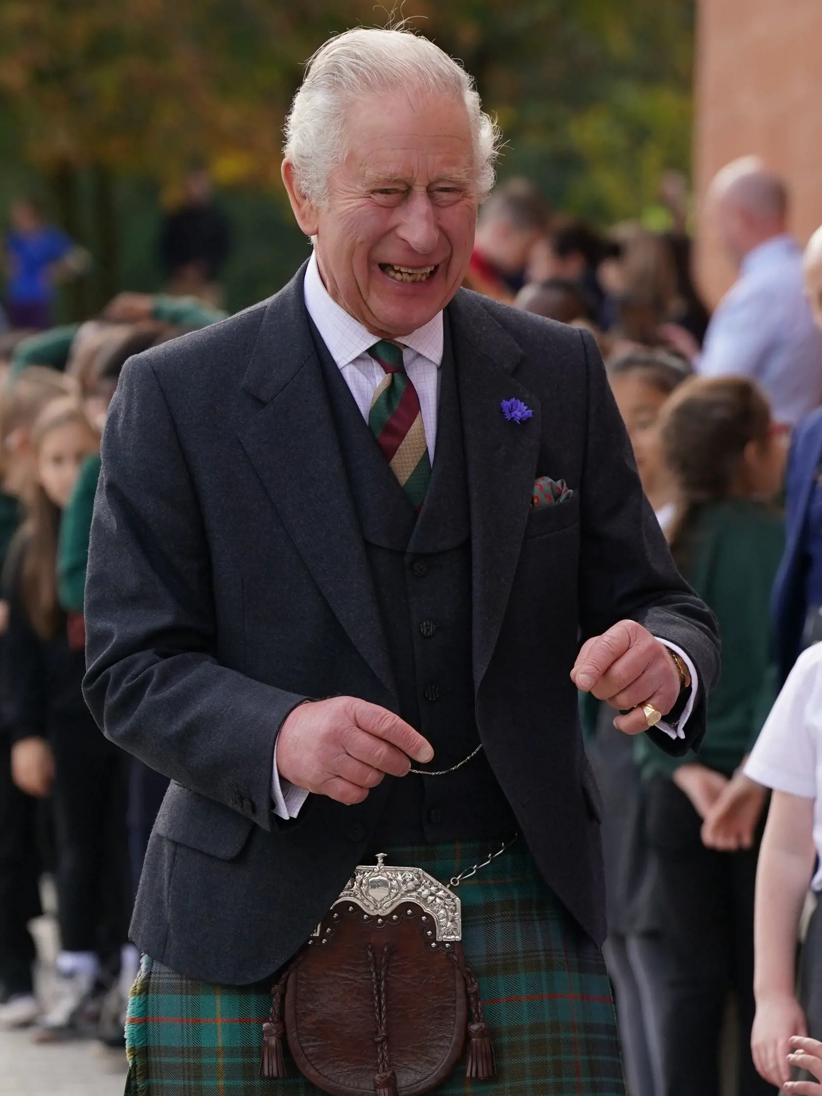King Charles III Visits The Burrell Collection