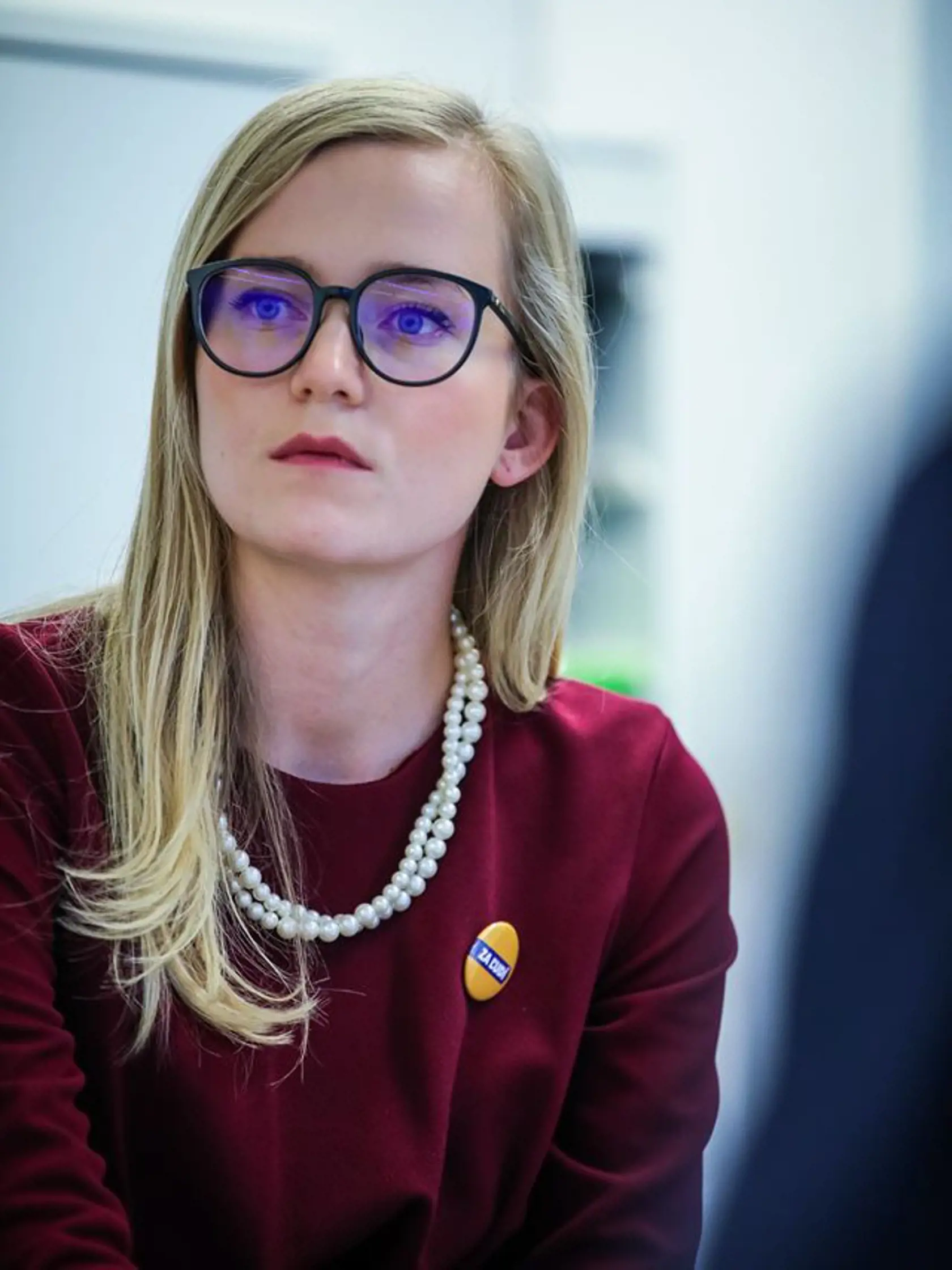Vladimíra Marcinková  vníma okuliare ako diskomfort.