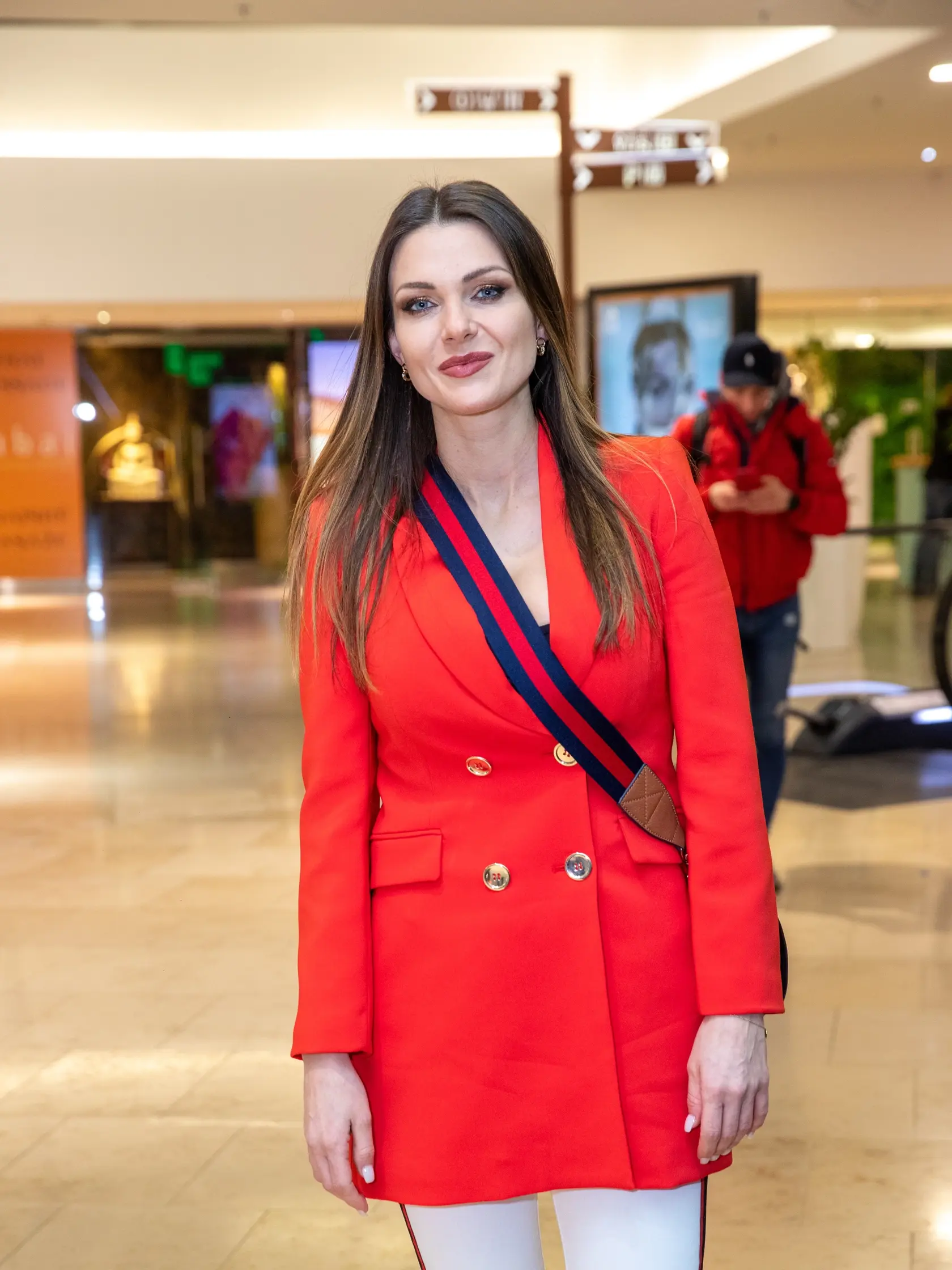 Martina Schindlerová na premiére filmu Betlehémske svetlo 