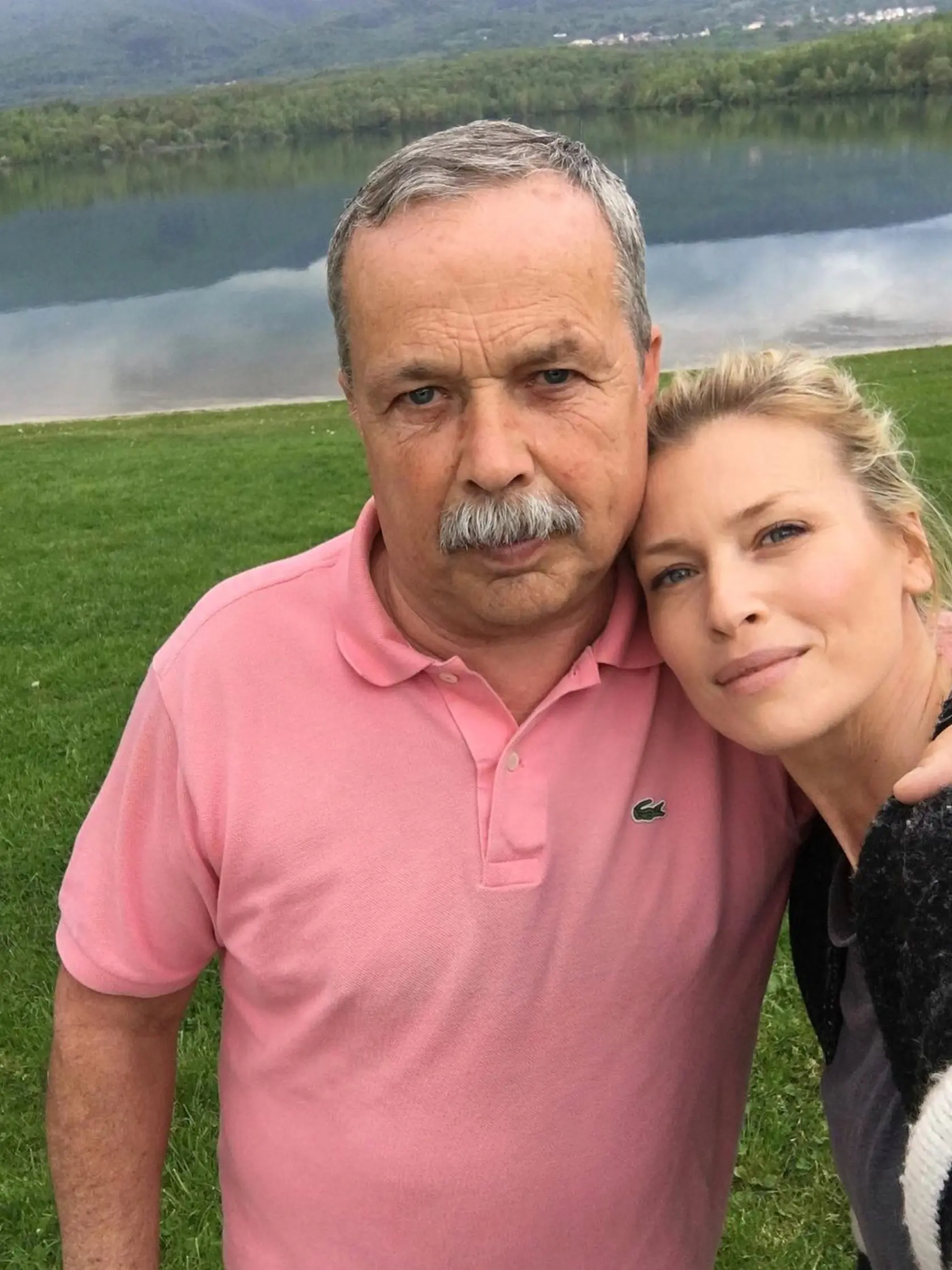 Daniela Peštová so svojím otcom.