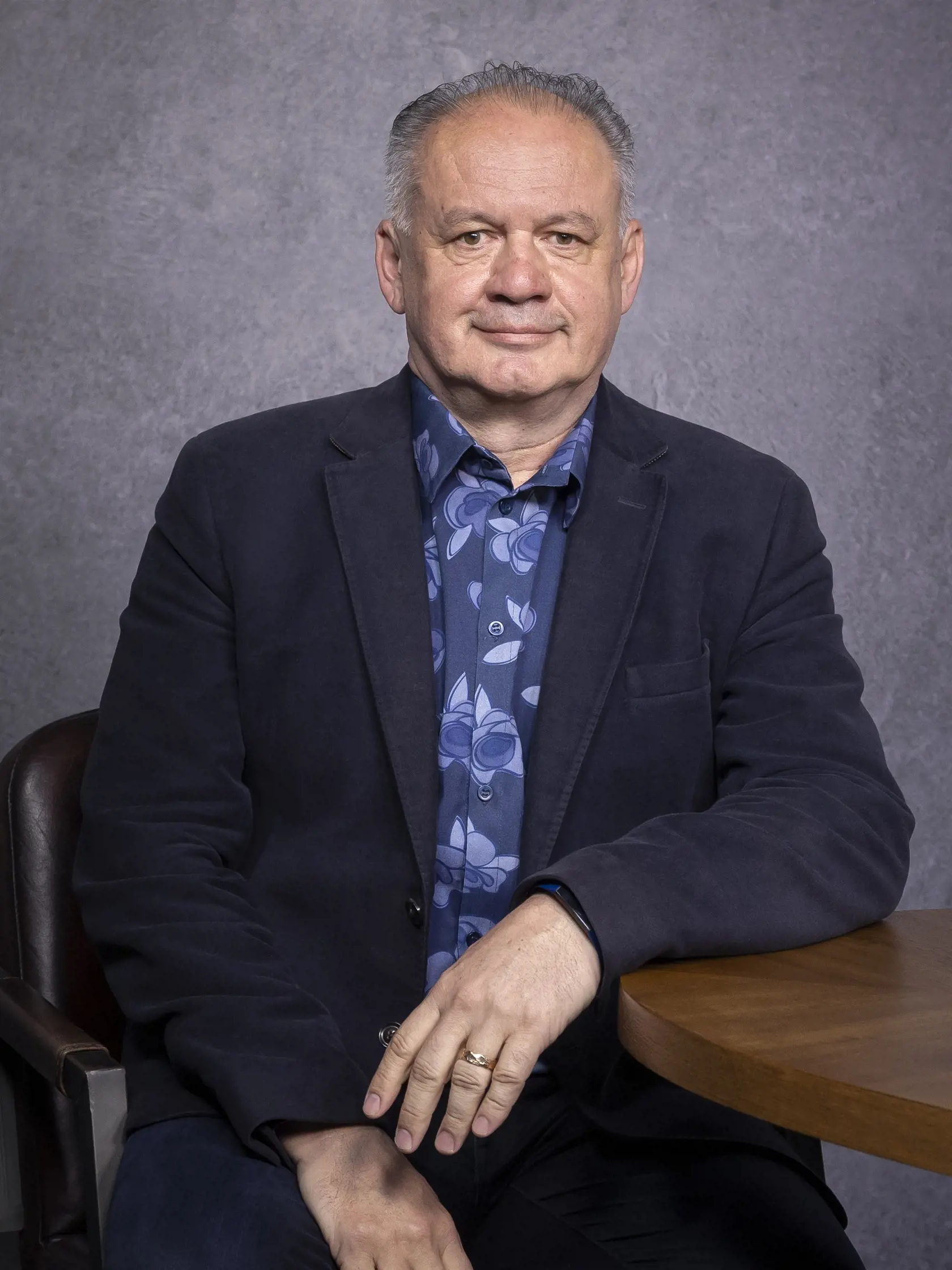 Andrej Kiska - bývalý prezident Slovenskej republiky počas rozhovoru pre denník Plus JEDEN DEŇ.