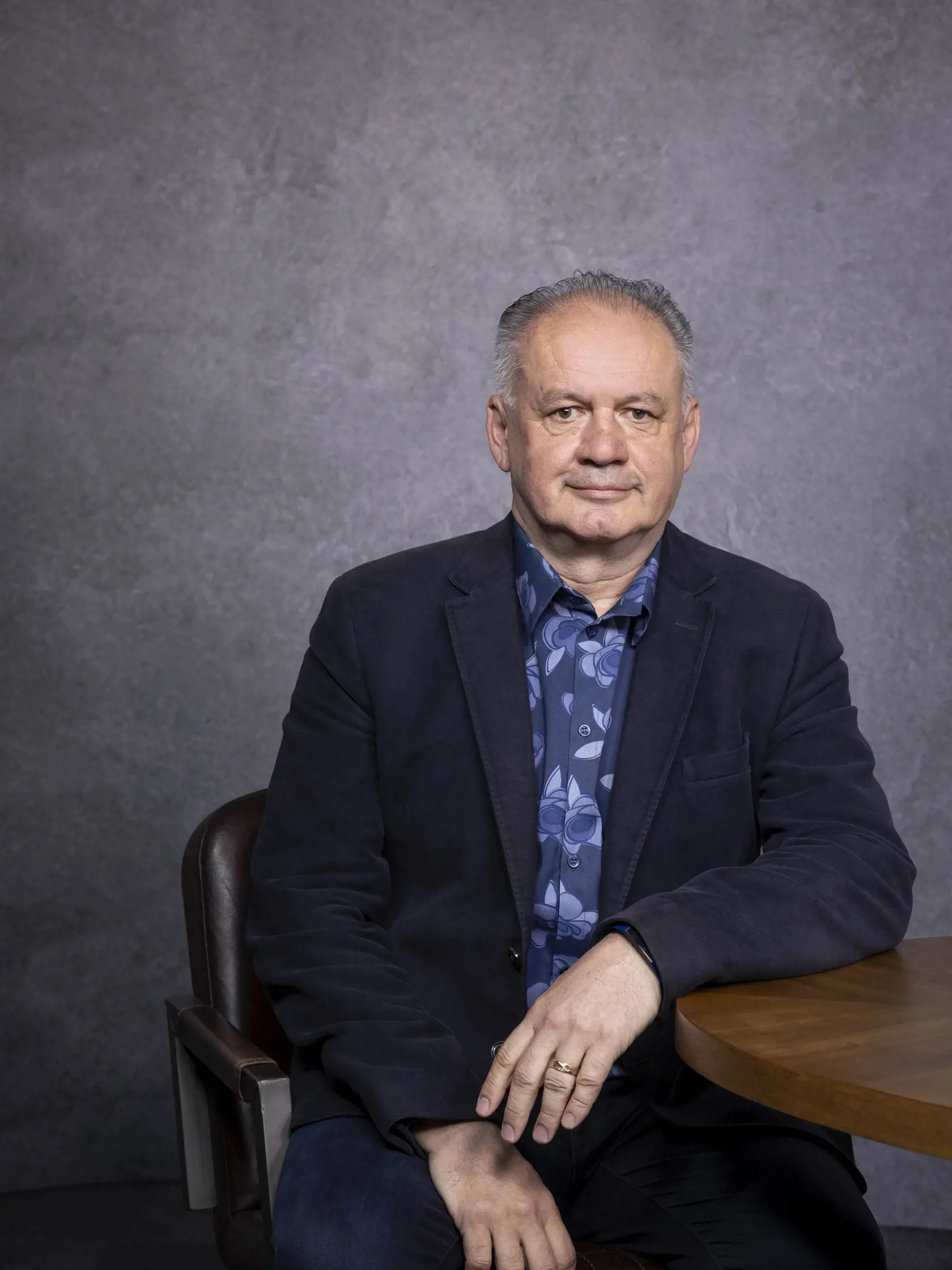 Andrej Kiska - bývalý prezident Slovenskej republiky počas rozhovoru pre denník Plus JEDEN DEŇ.