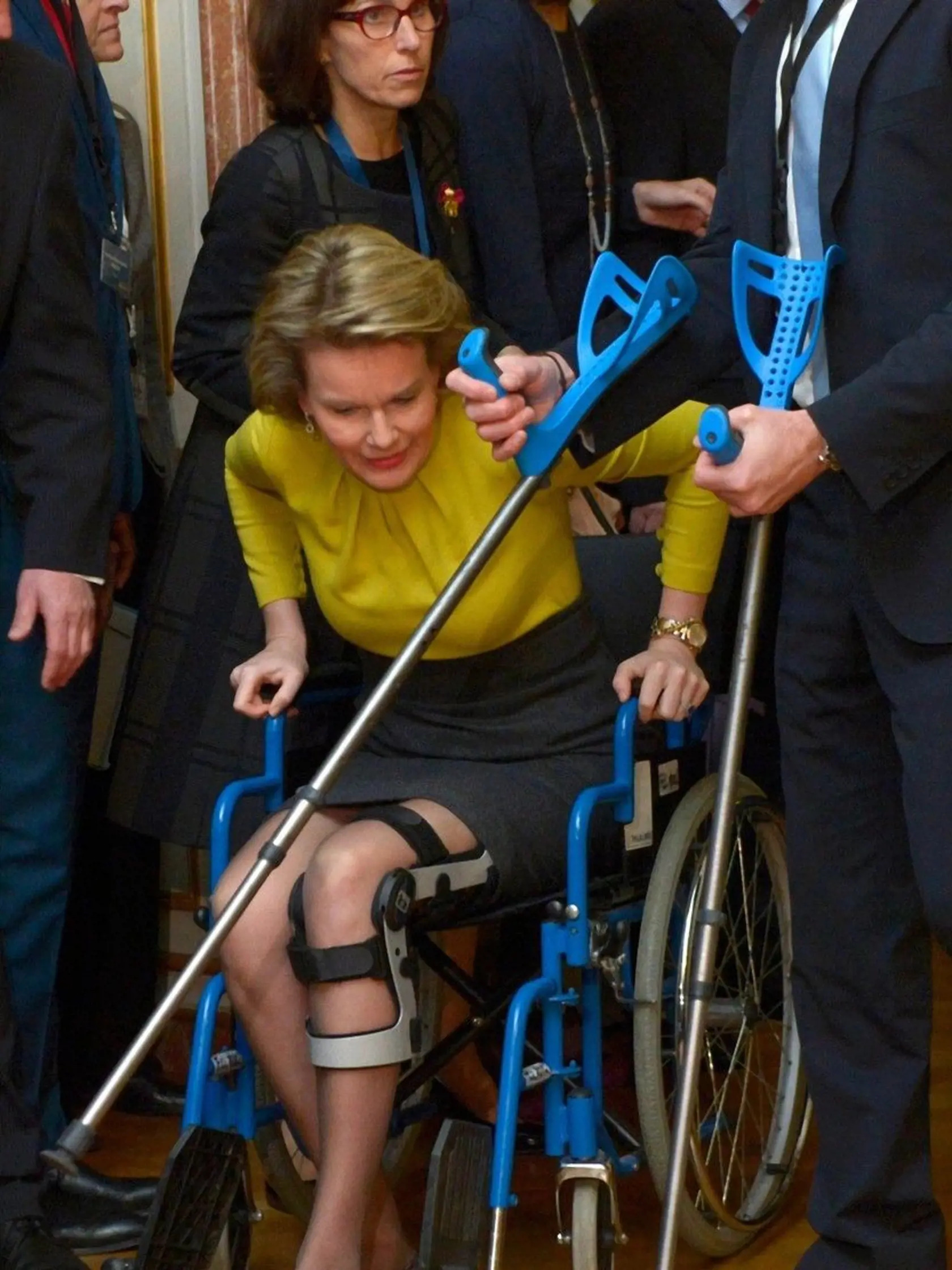 Kráľovná Mathilde sa štátnickým povinnostiam