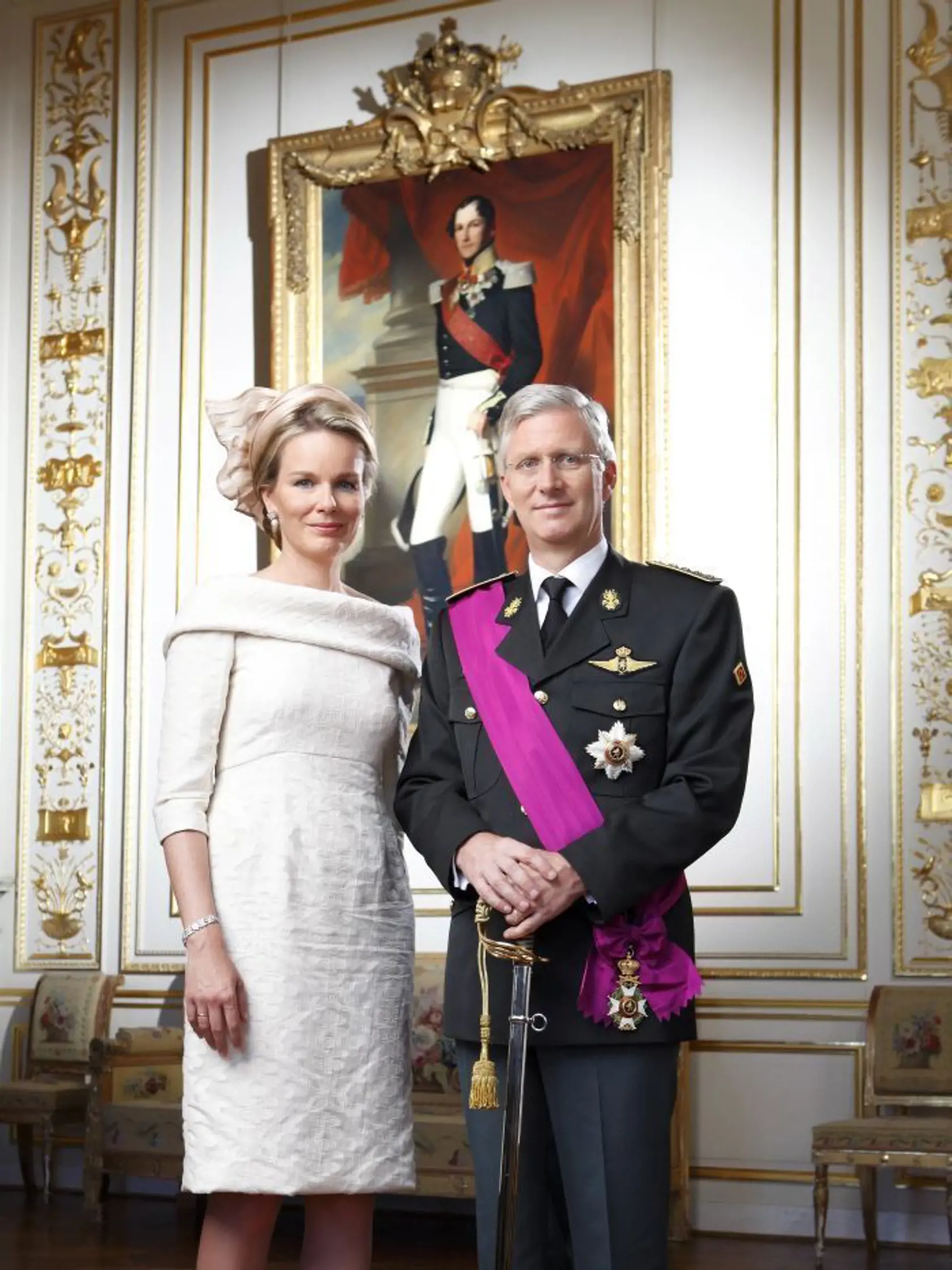 Belgický kráľ Filip s manželkou, kráľovnou