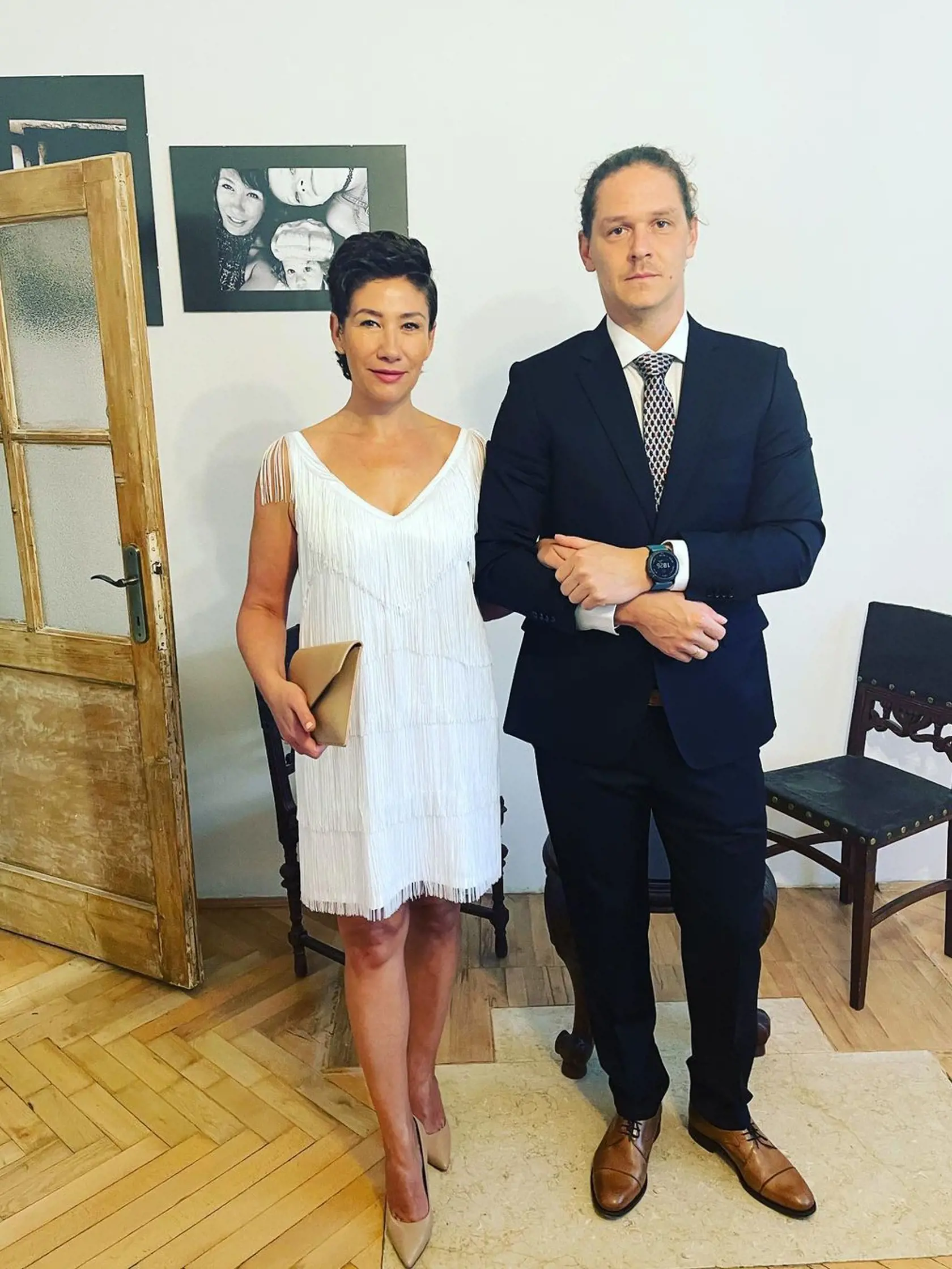 Europoslankyňa Lucia Ďuriš Nicholsonová s manželom Petrom, keď sa dajú do gala.