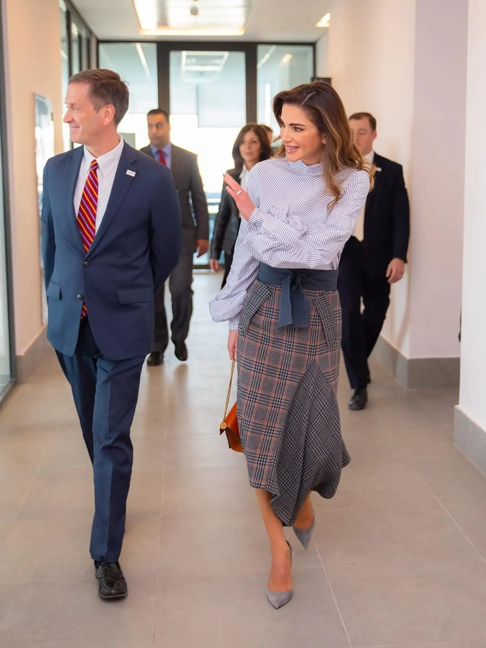 Jordánska kráľovná Rania