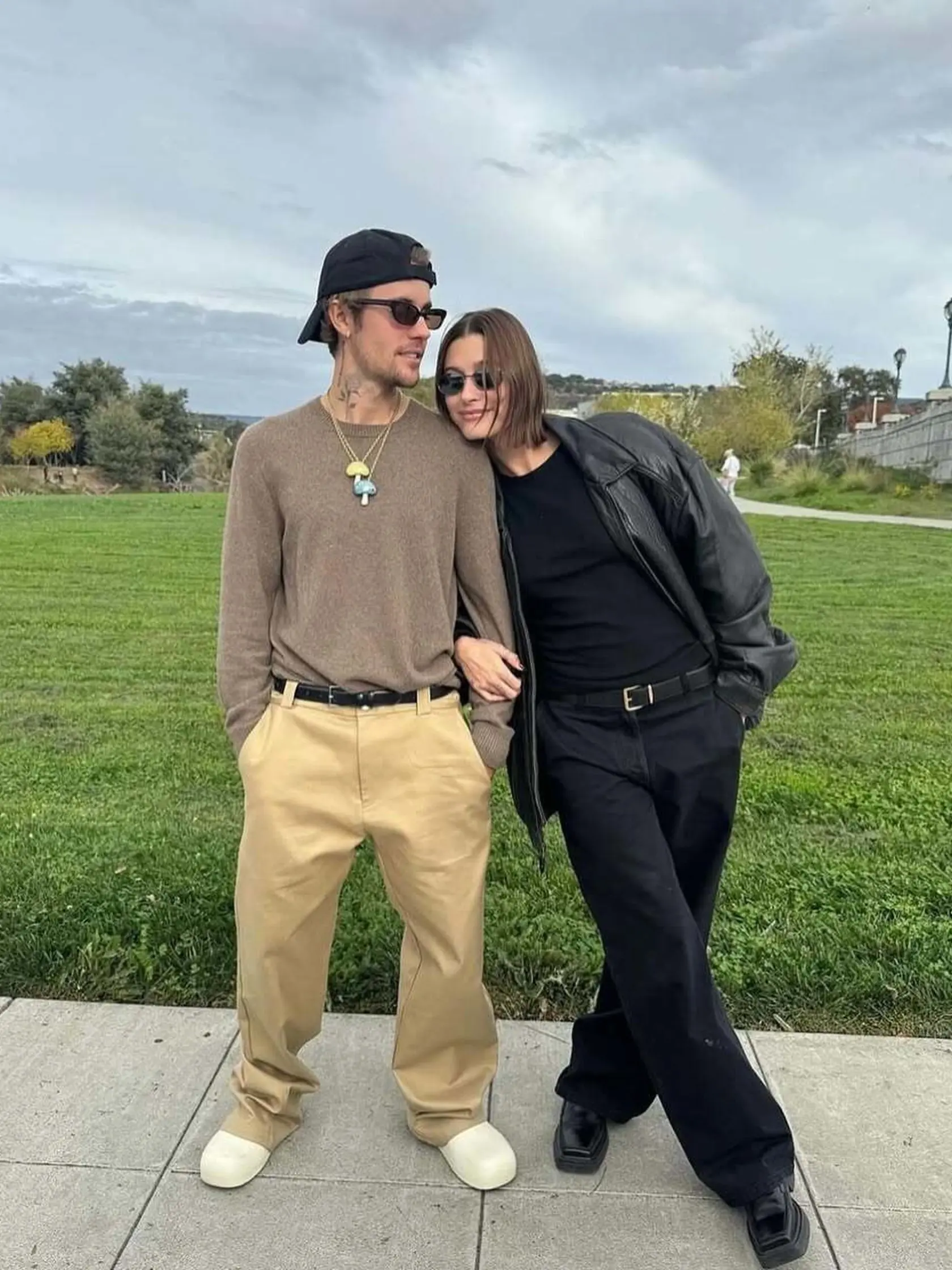 Justin Bieber s manželkou Hailey.