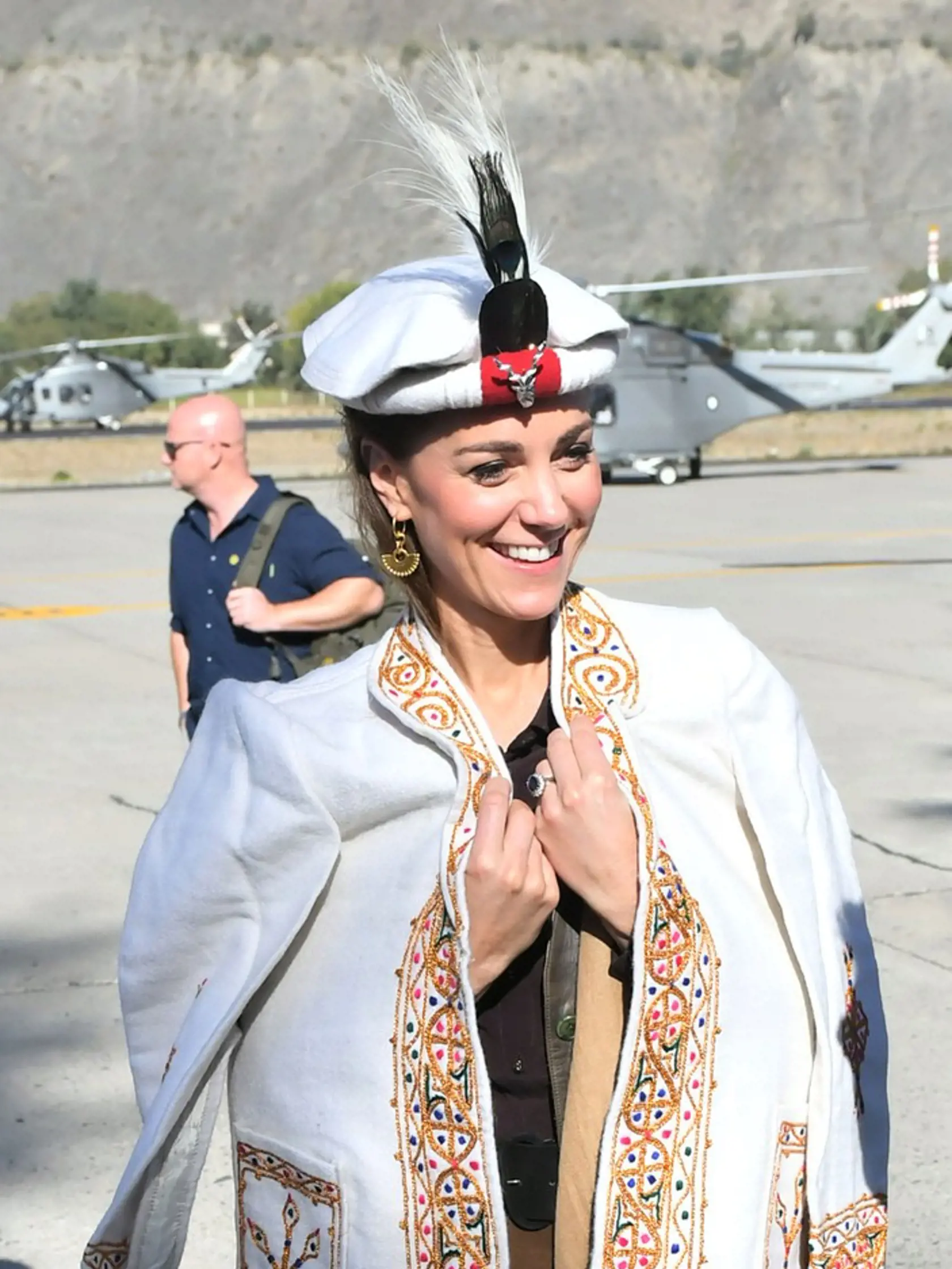Vojvodkyňa Kate v Pakistane.