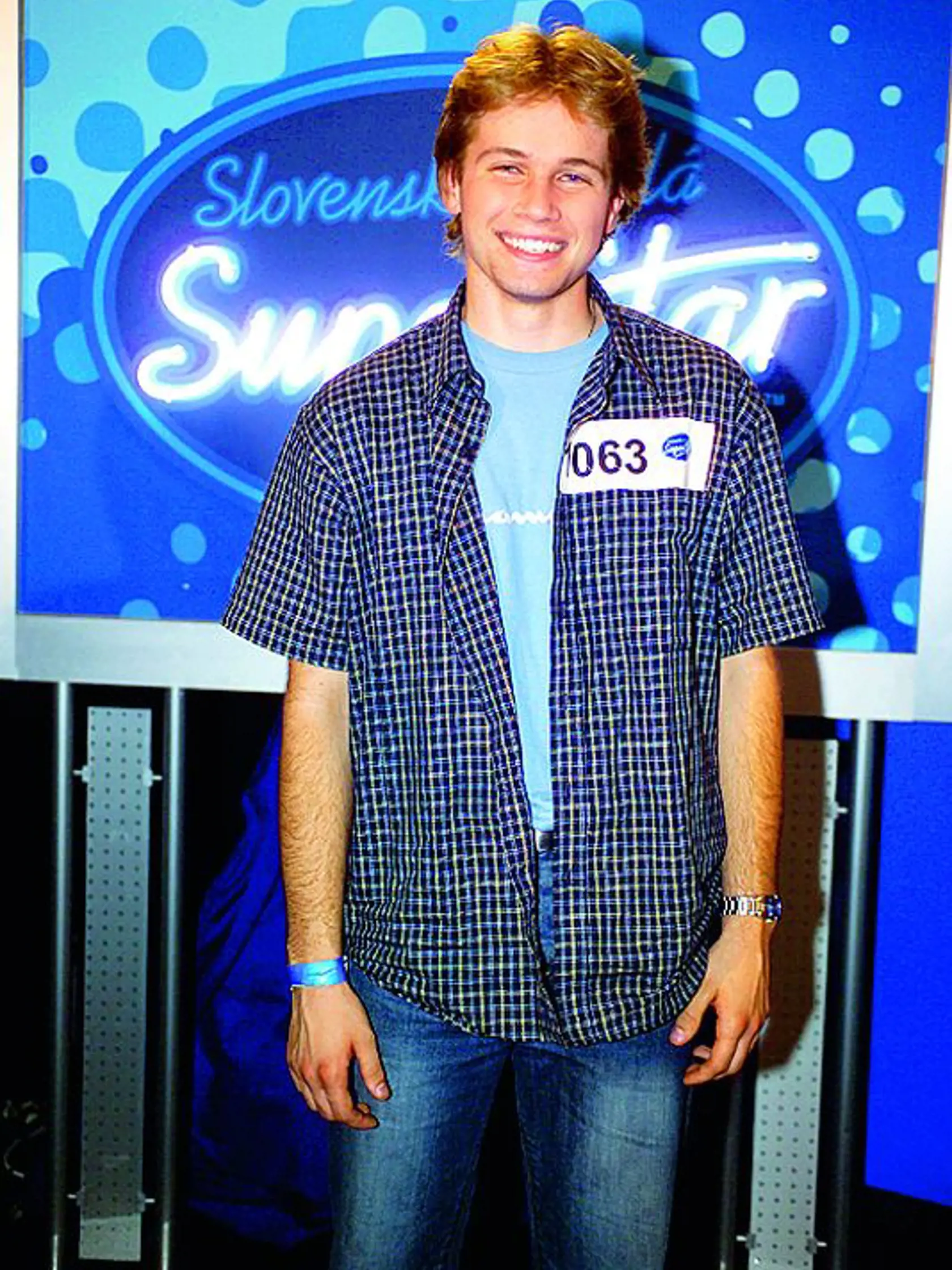 Tomáš Bezdeda počas účinkovania v SuperStar.