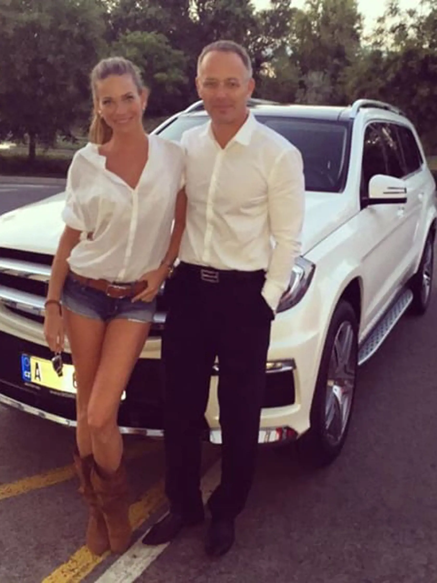 Andrea Verešová s manželom Danielom Volopichom.