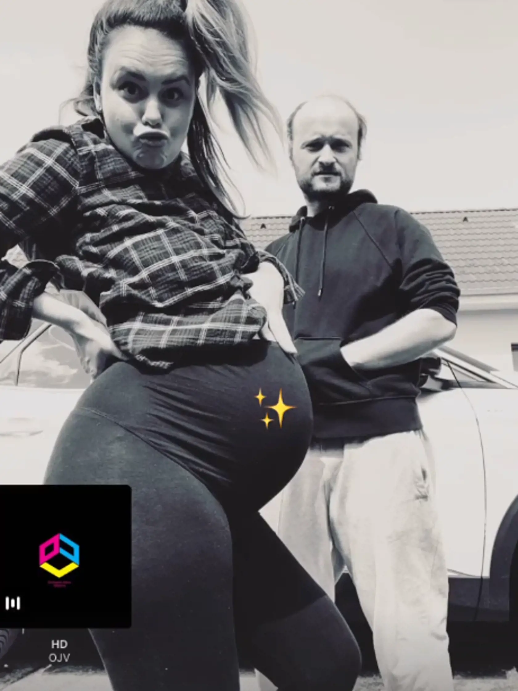 Dominika sa poriadne zaguľatila. Tehotenstvo jej veľmi pristane!