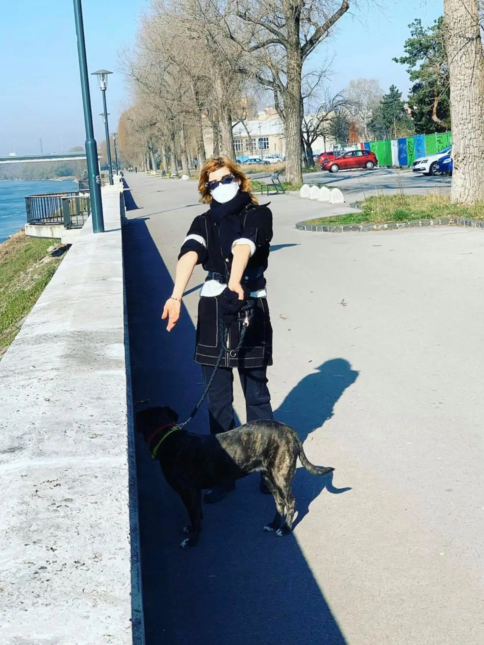 Soňa Müllerová je za dámu aj s rúškom.