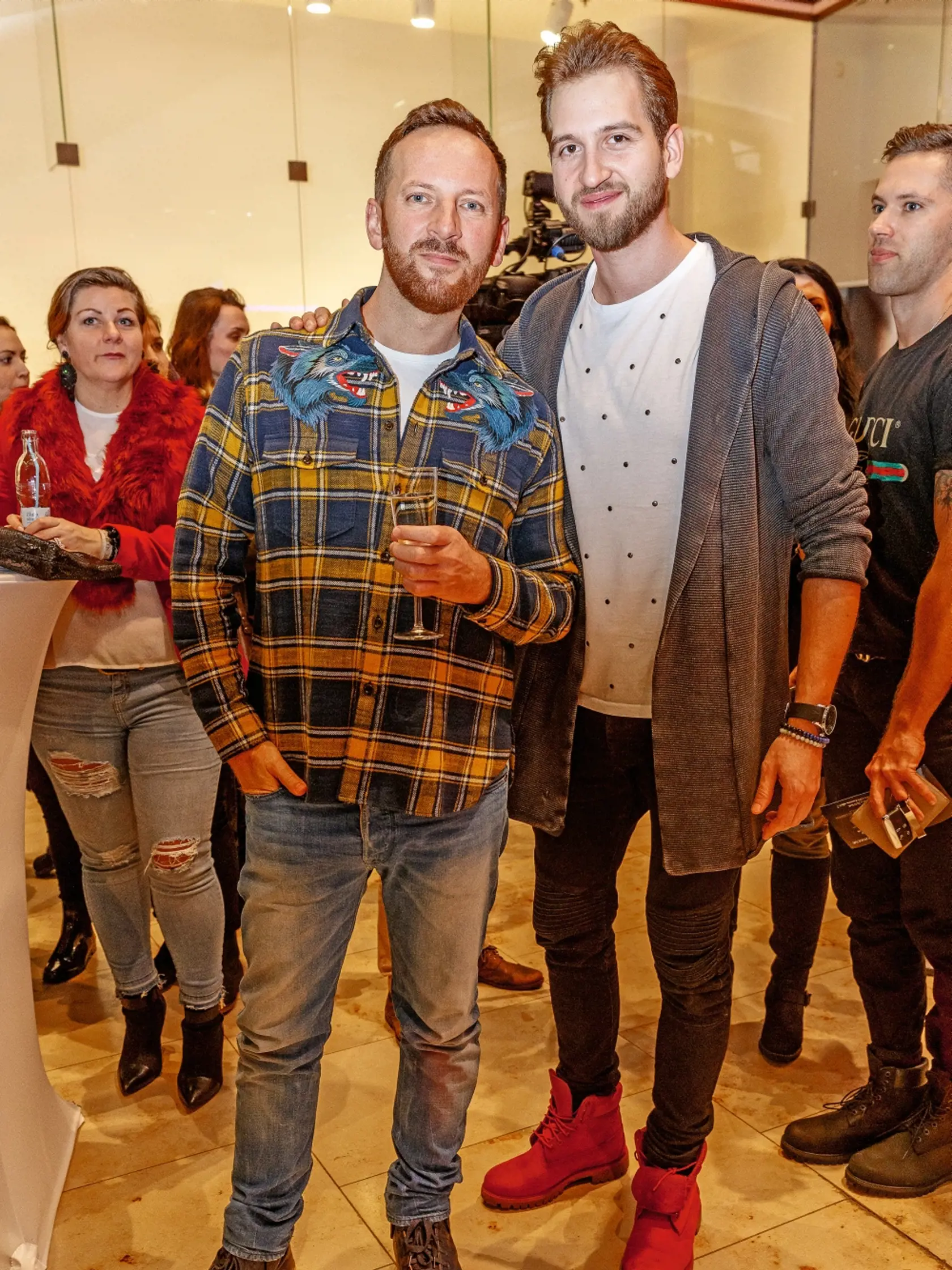 Miro Jaroš a Samuel Tomeček