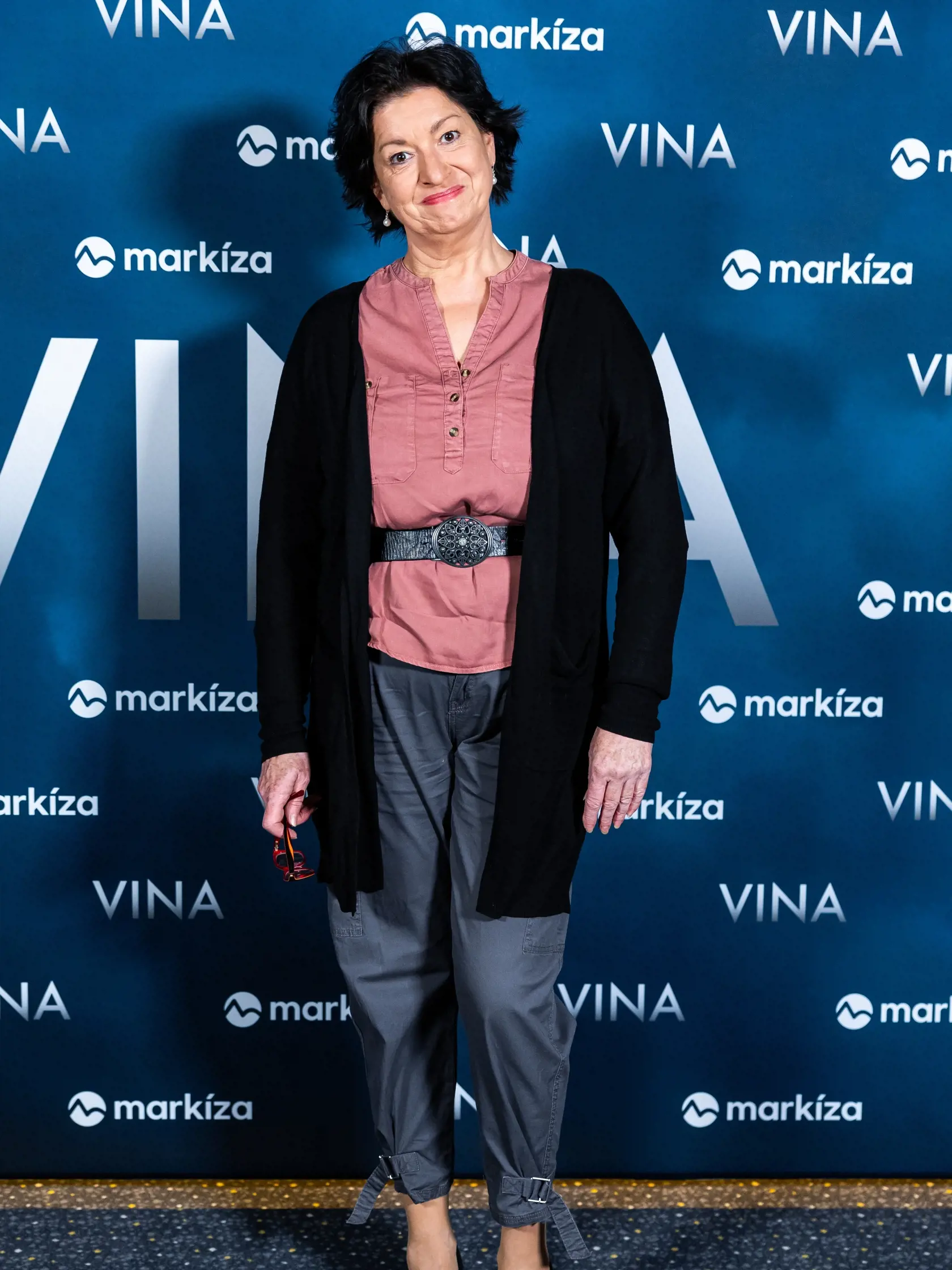 Premiéra seriálu “VINA” v Bratislave. Na snímke Judita Hansman.