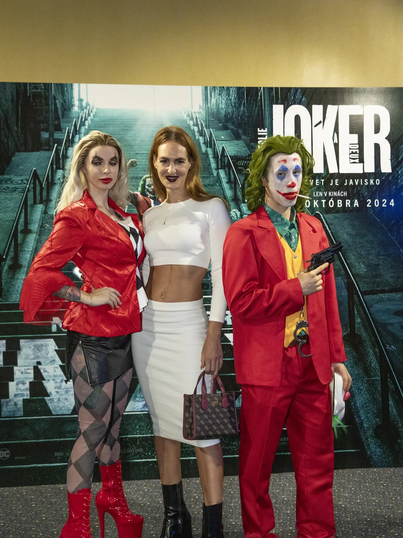 Premiéra amerického hudobného trileru Joker 2 - Folie à Deux, ktorá sa uskutočnila v Cinemax Bory Mall v Bratislave.