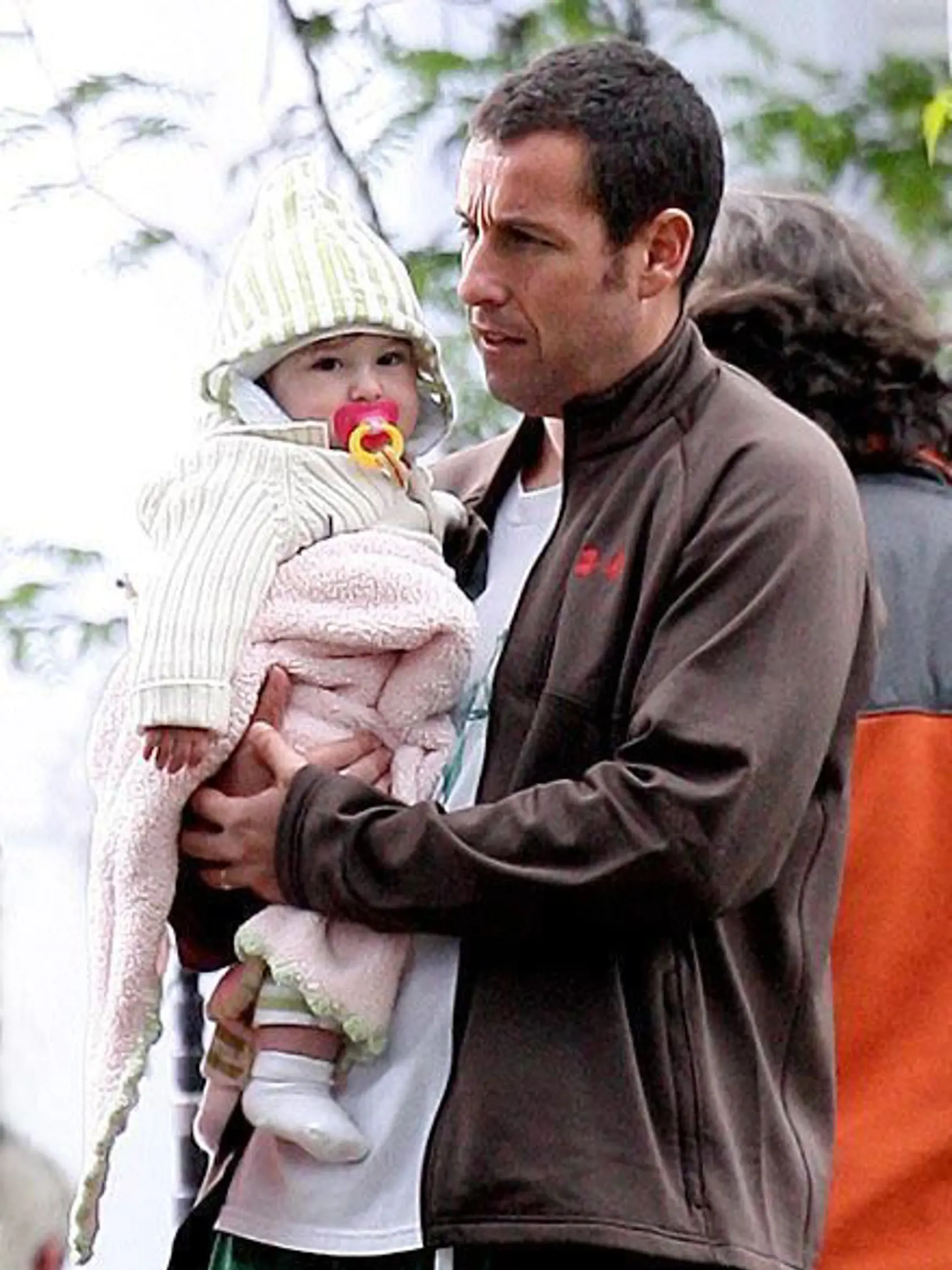Adam Sandler so svojou dcérkou Sunny